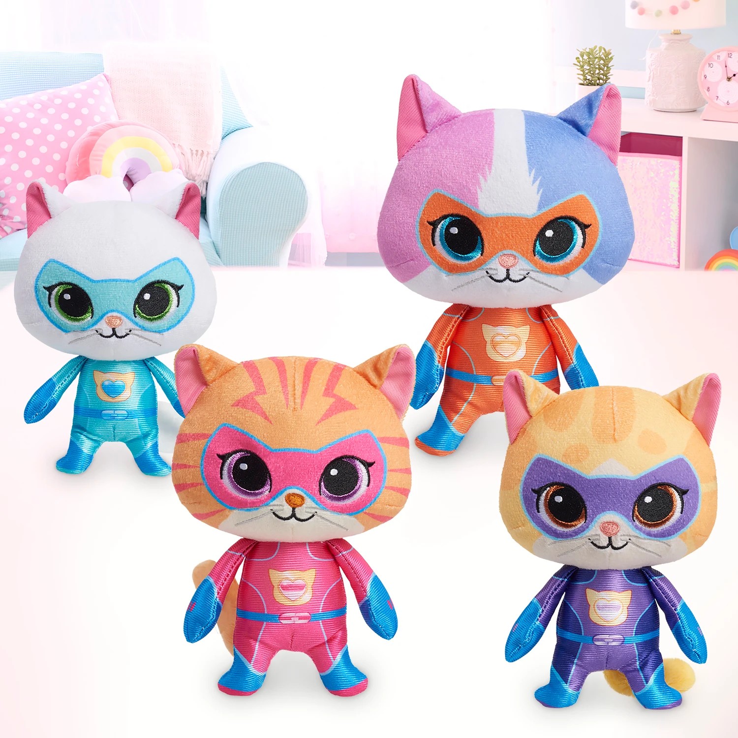 1 Disney Junior SuperKitties Small Plush - Assorted - Multi, 1 of 10
