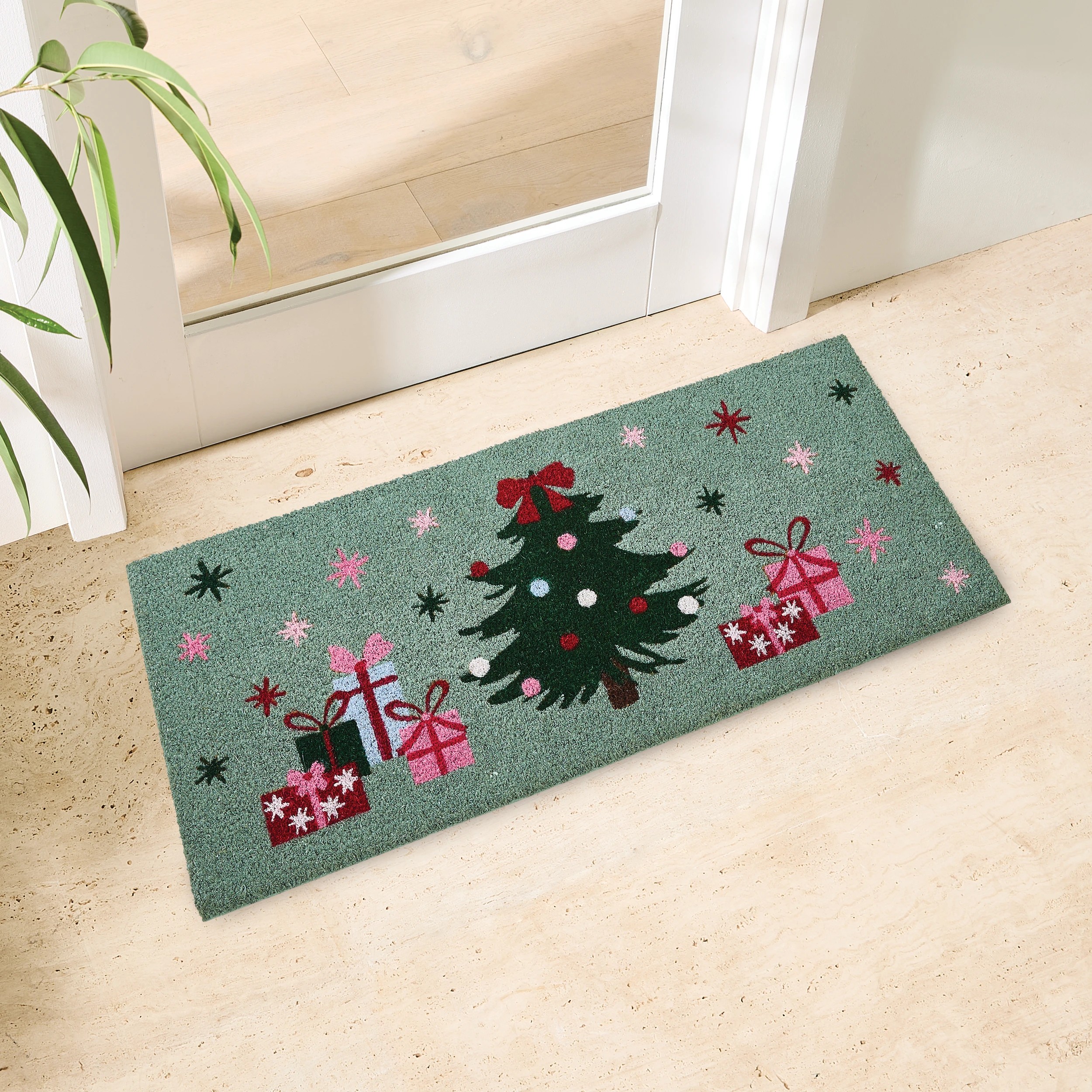 1 Bows & Stripes Door Mat - 100cm x 45cm, 1 of 5