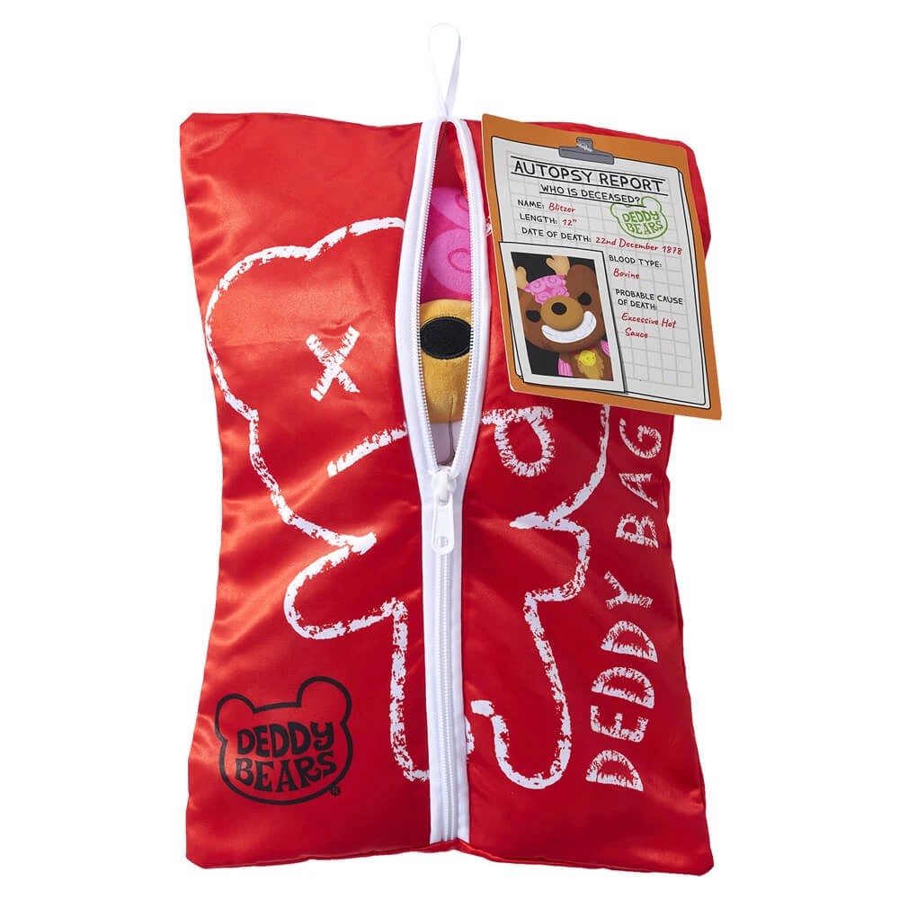 4 Deddy Bears - Christmas Plush in Bag - Blitzer, 4 of 4