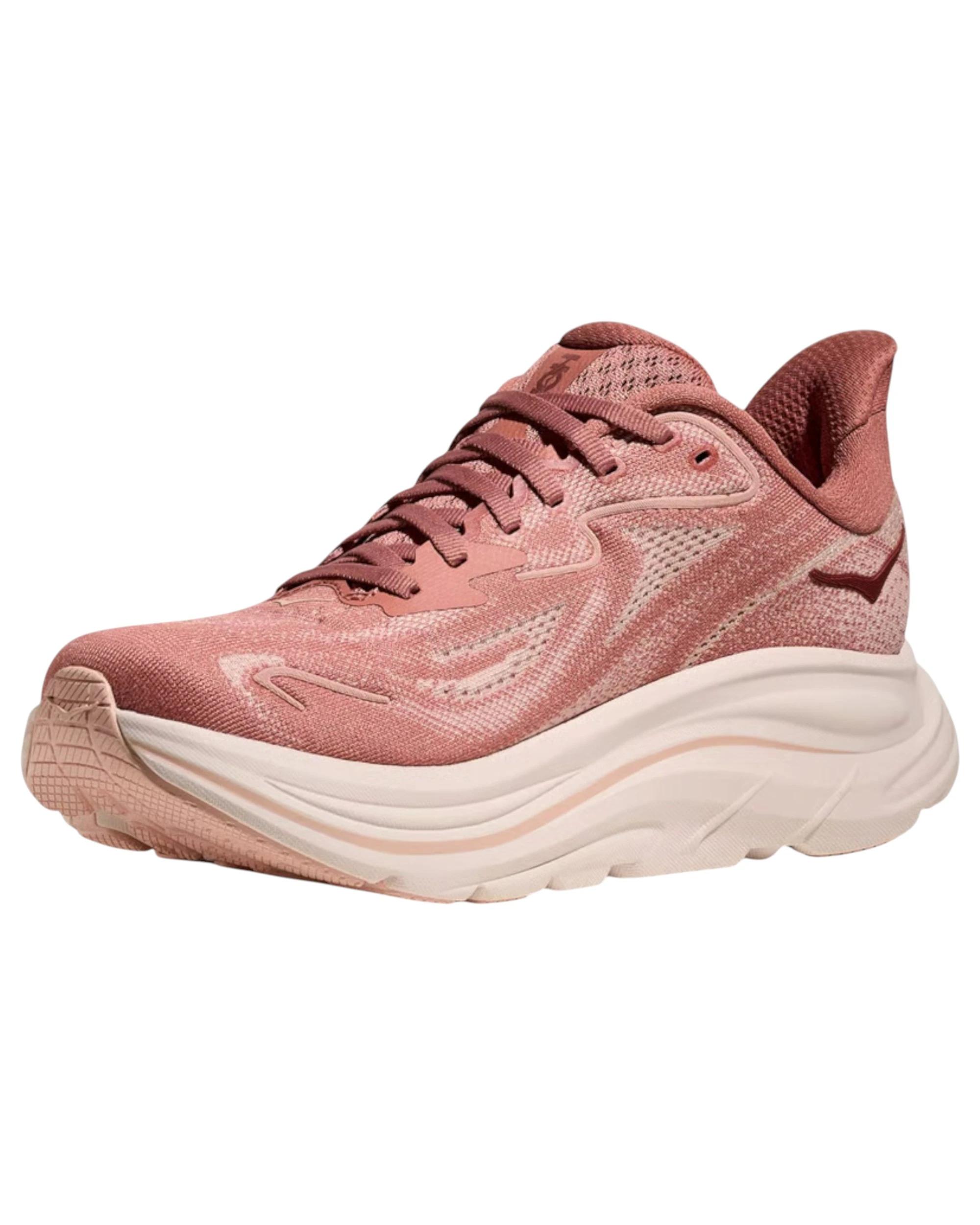 4 Hoka Womens Clifton 10 Athletic Running Shoes BLUSH ROSE, 4 of 8
