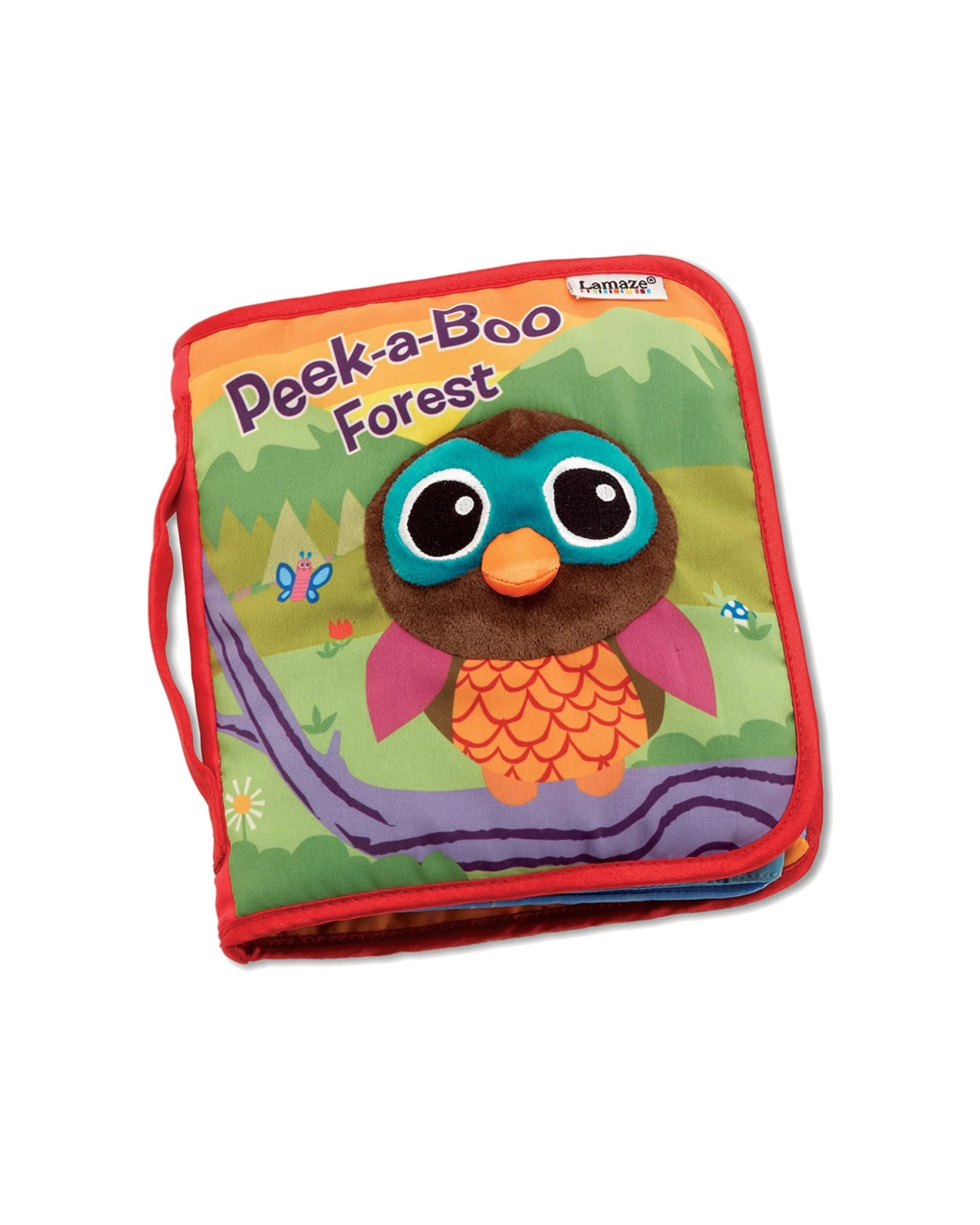 3 LAMAZE Friends Soft Book Peek-a-Boo Forest Book Sensory Toys - Multi, 3 of 3