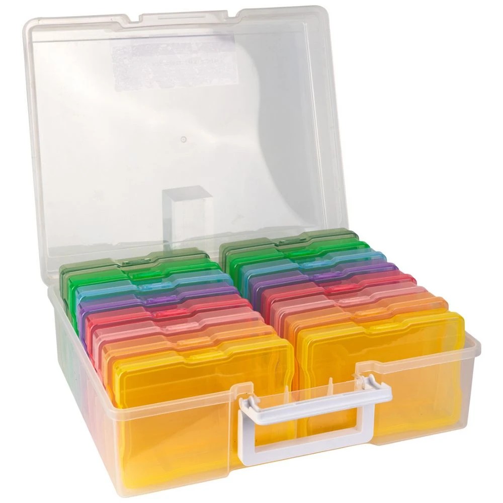3 Otto 16 Piece Craft Storage Box Rainbow, 3 of 3