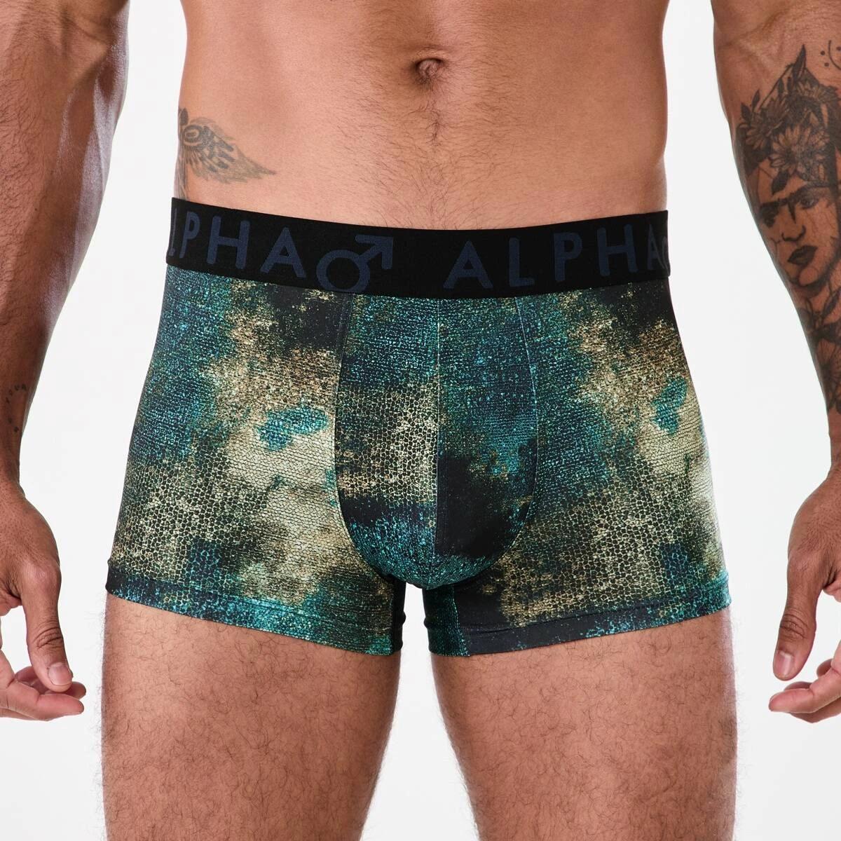 2 3 Pack Microfibre Trunks OLD MOSAIC MULTI, 2 of 8
