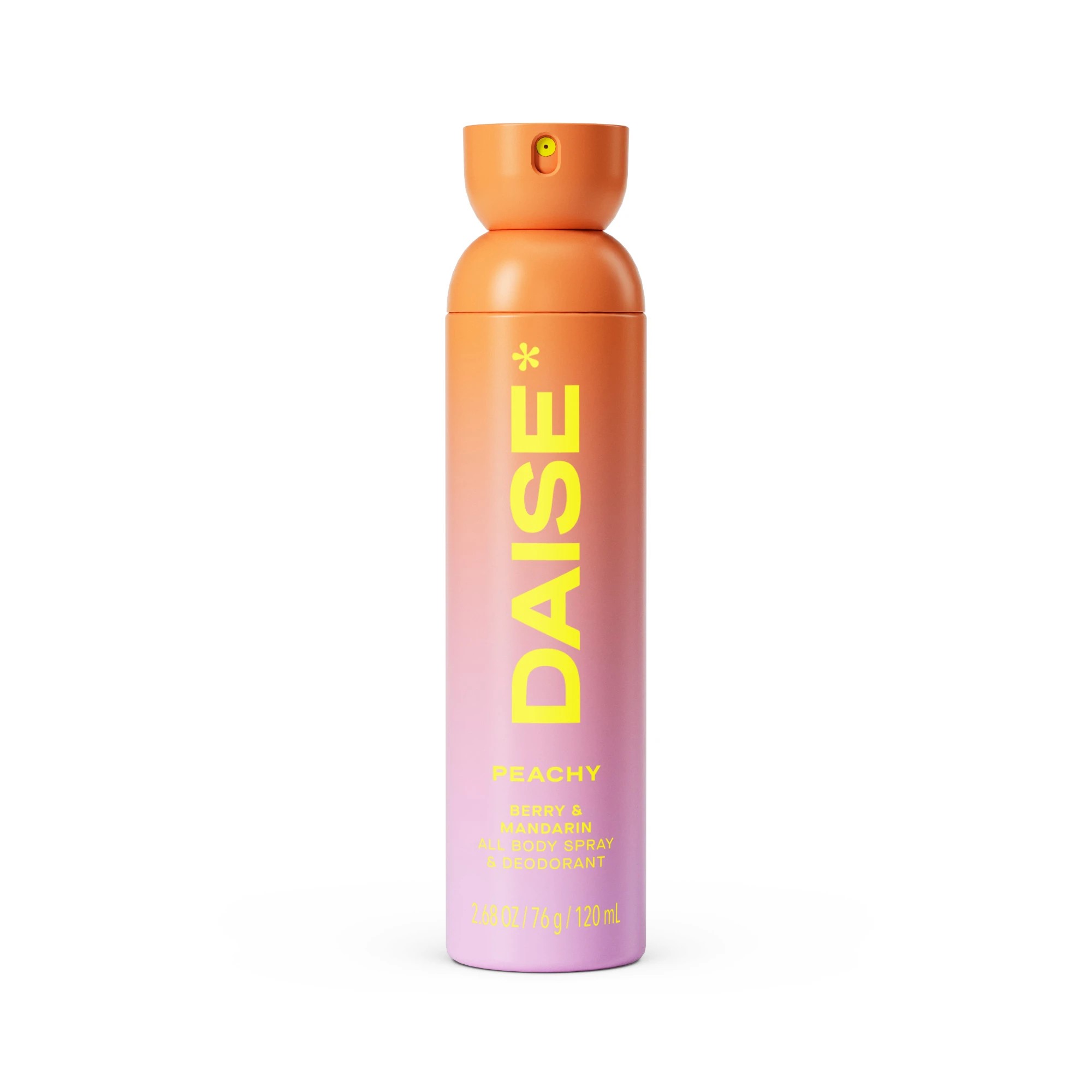 1 DAISE Peachy All Body Spray and Deodorant 120ml - Berry and Mandarin Scent, 1 of 9