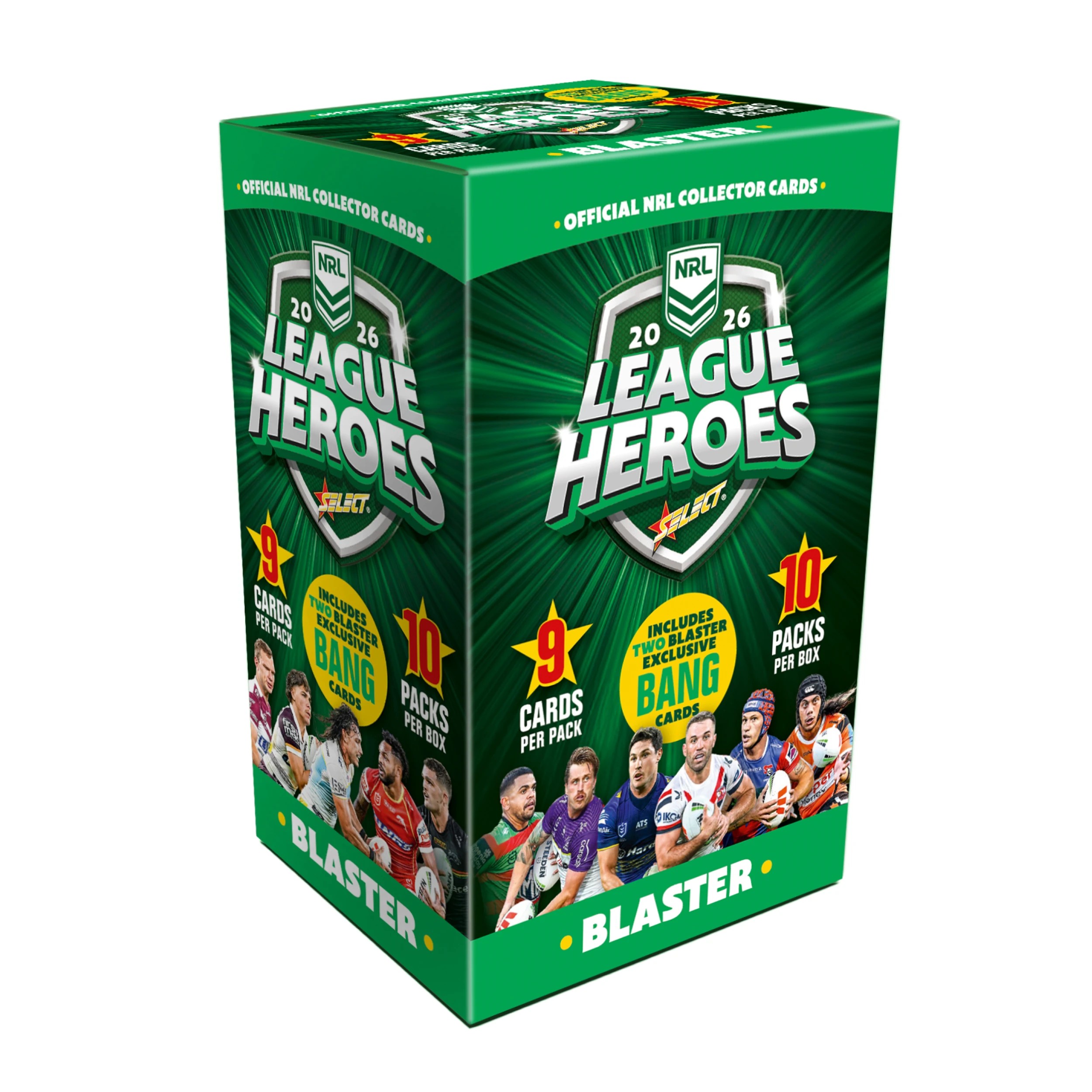 2 2026 NRL League Heroes Blaster Box, 2 of 2