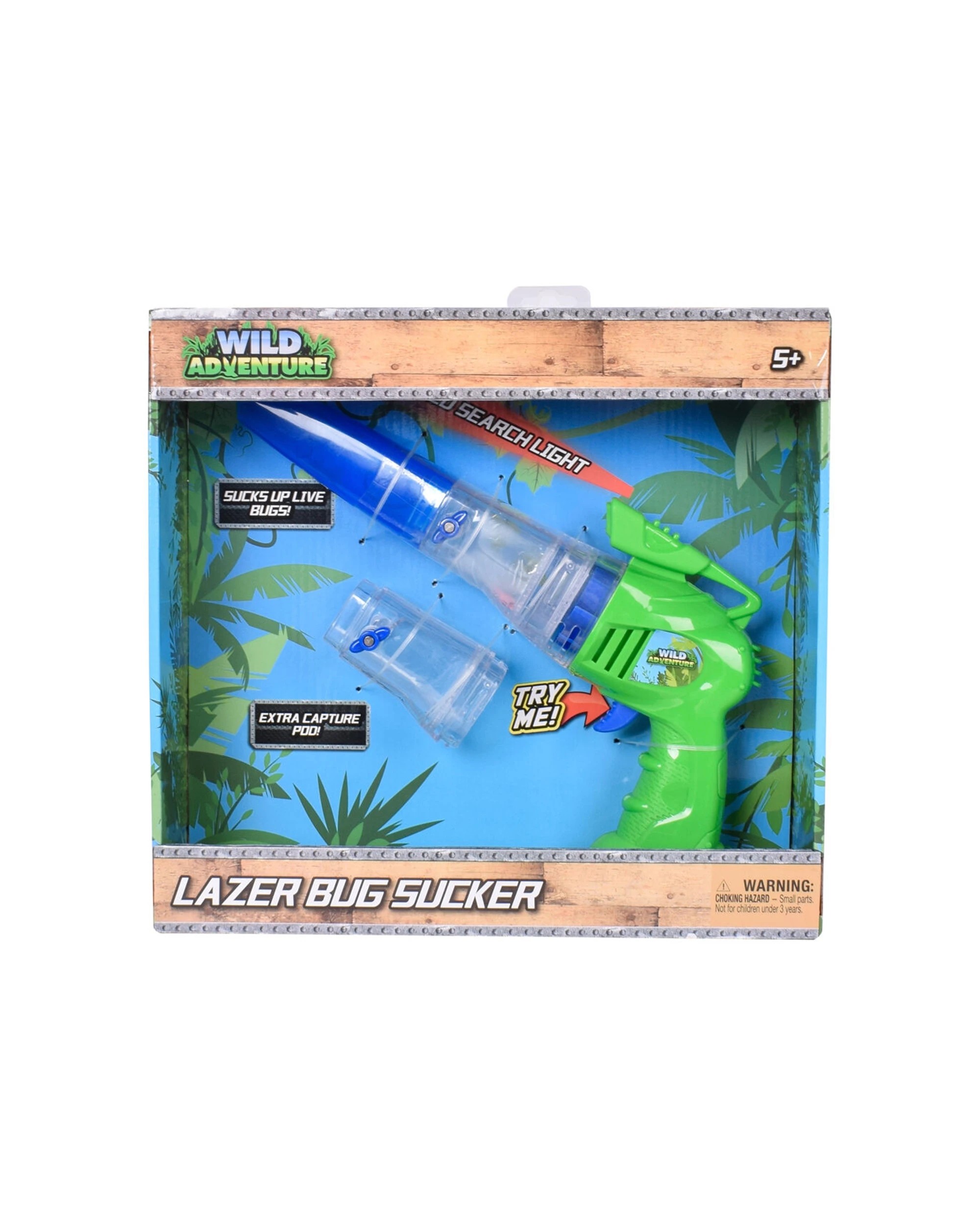 5 WILD ADVENTURE 2PK Lazer Bug Sucker STEM Outdoor Kids Toy Set With Extra Capture Pod - Multi, 5 of 6