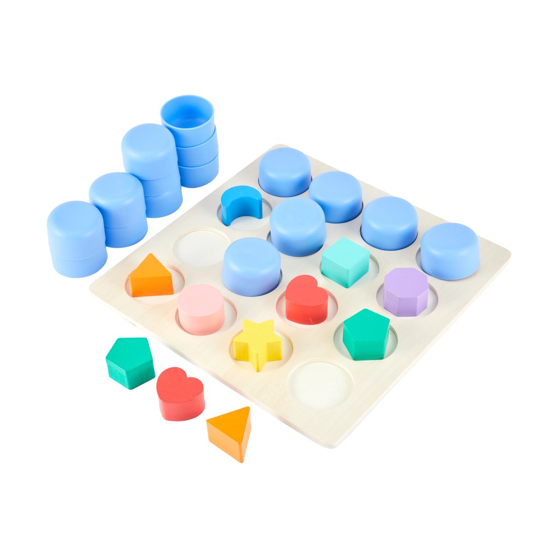 1 33 Piece Wooden Memory Match, 1 of 5