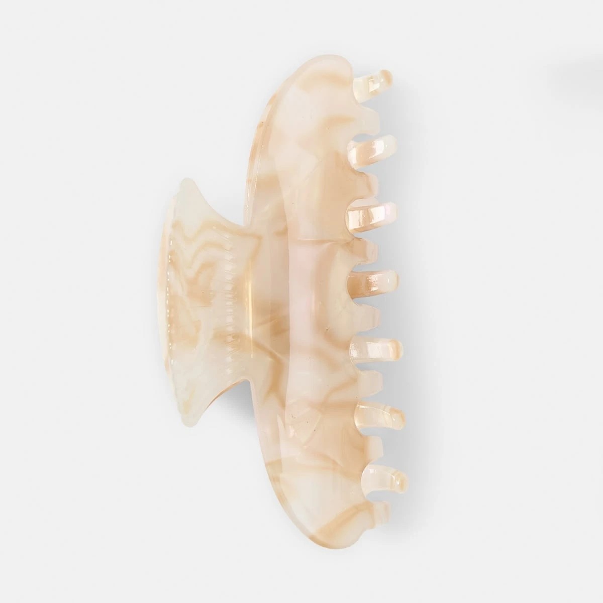 2 Cream Shell Claw Hair Clip, 2 of 4