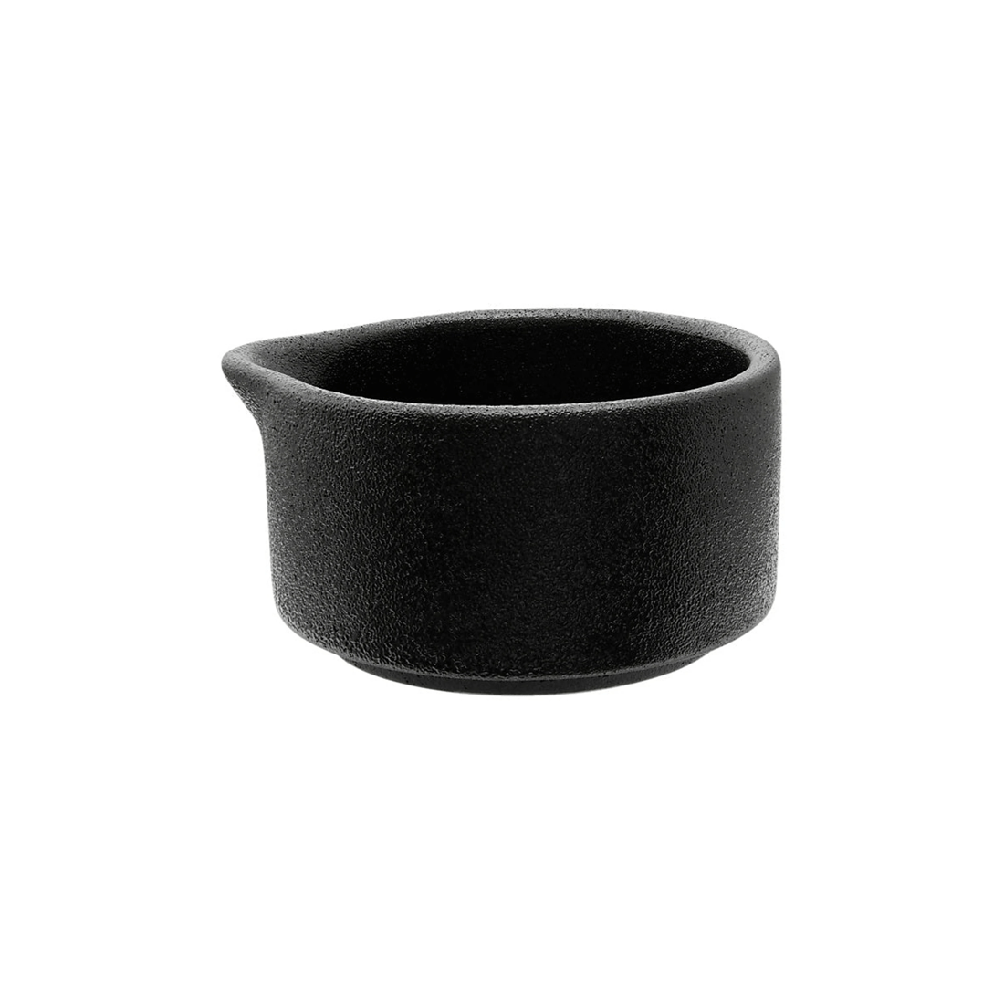 1 Maxwell & Williams Caviar 80ml Porcelain Sauce Dish Pourer Serveware
 - Black, 1 of 3