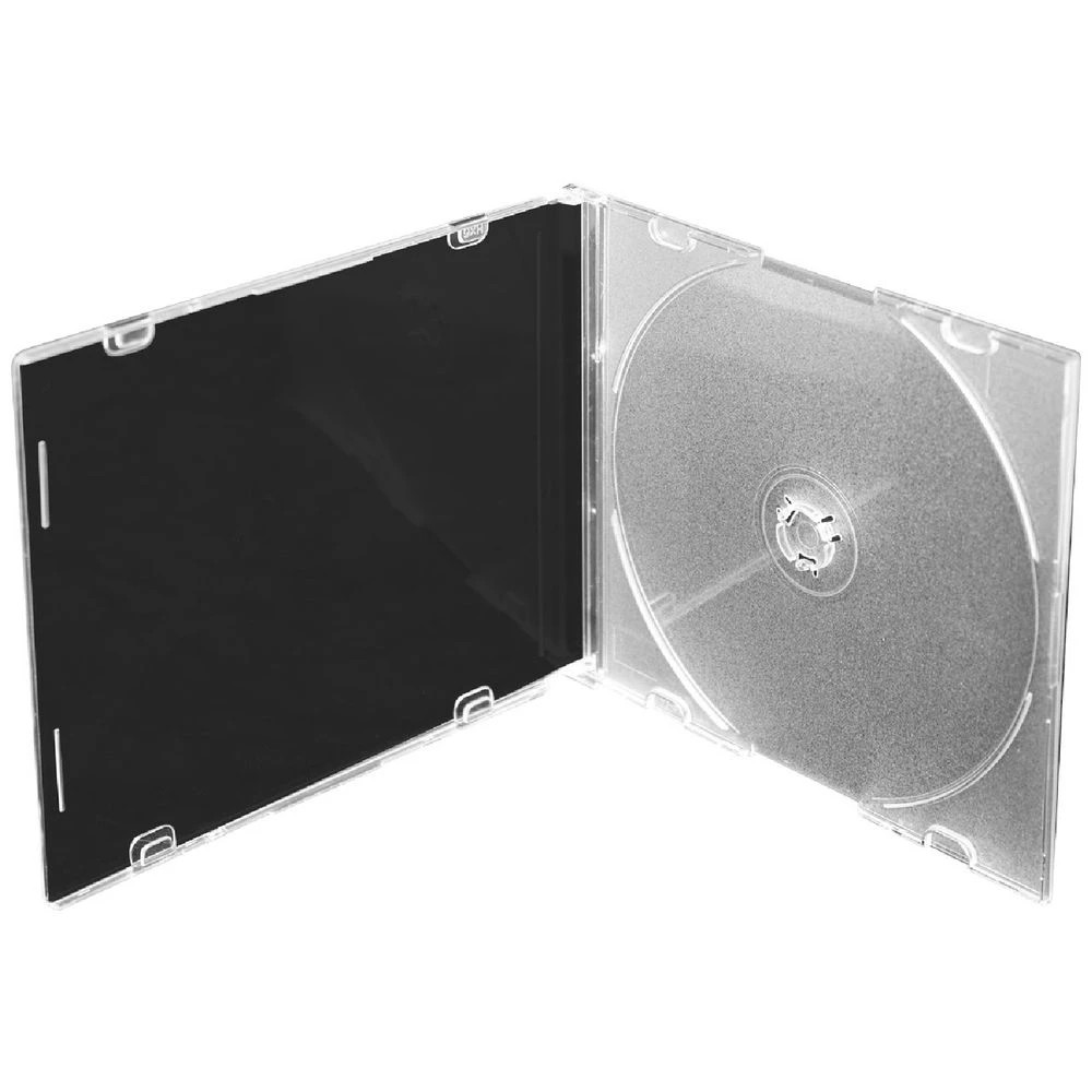 5 J.Burrows Slim CD Case Clear 10 Pack, 5 of 6