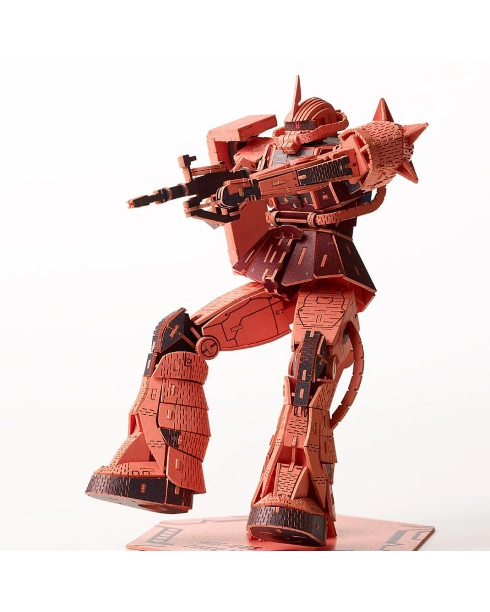 2 Si-Gu-Mi Pro Gundam MS-06S Char's Zaku II Paper Model Kit, 2 of 10