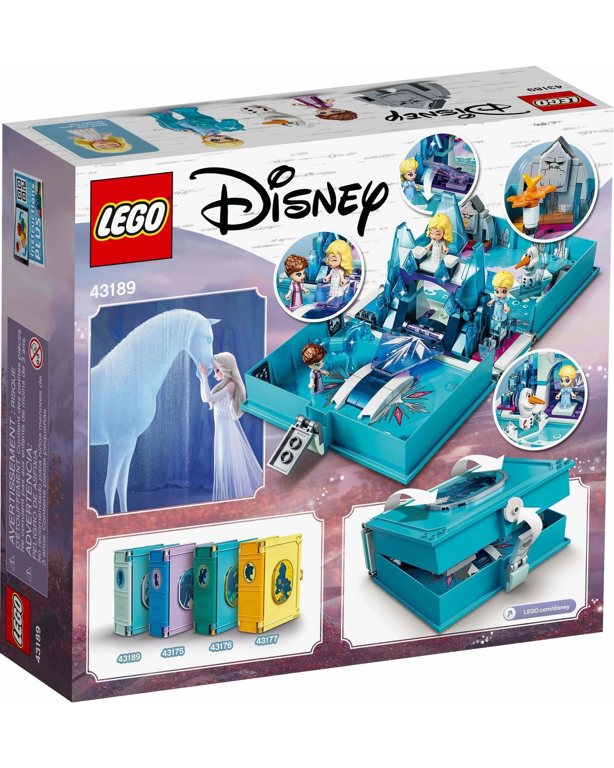 4 LEGO 43189 Disney Frozen 2 Elsa & Nokk Storybook Adventures, 4 of 5