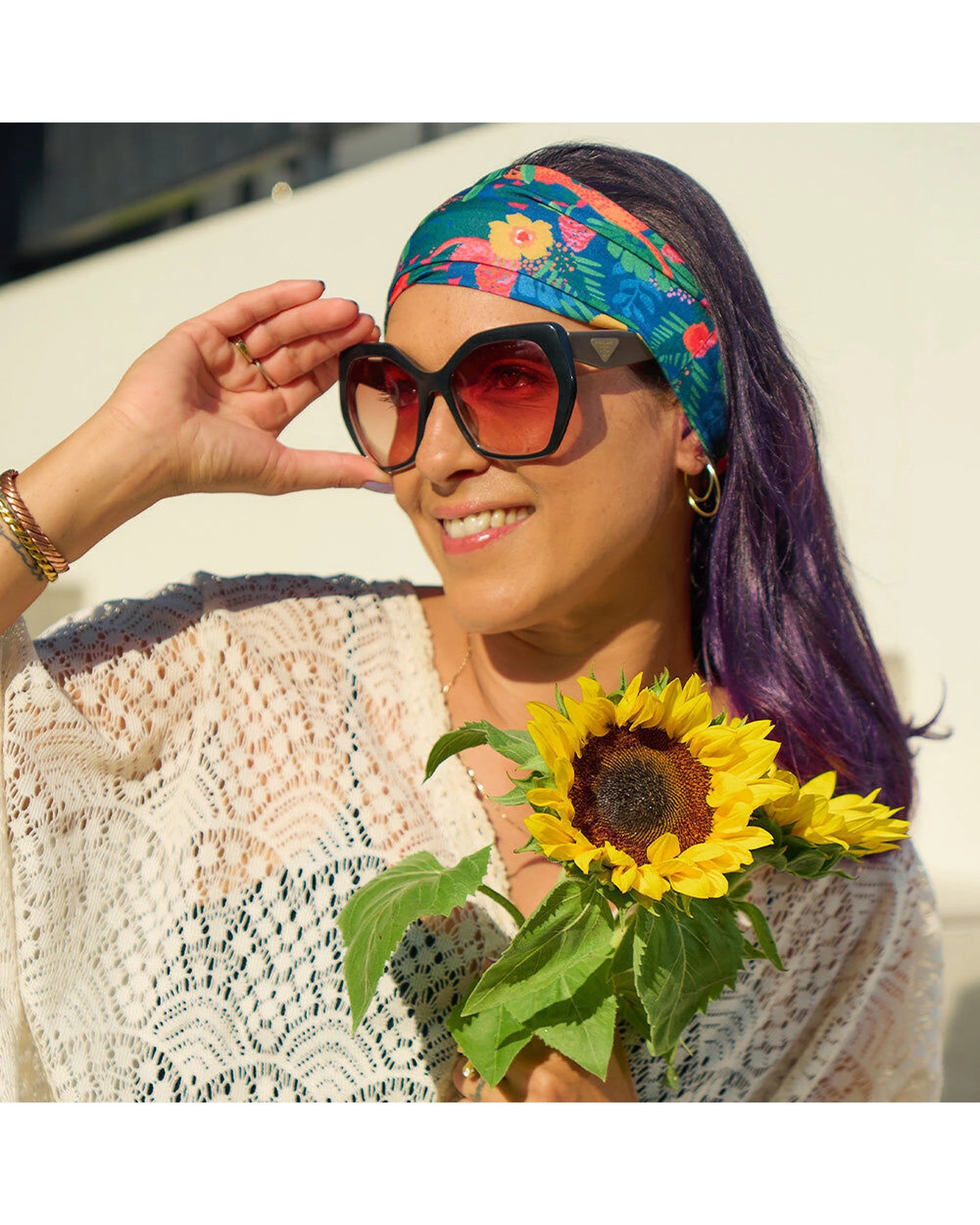 3 Annabel Trends Happywrap Headband Accessory One Size Multipurpose Versatile Cheetah - Multi, 3 of 4