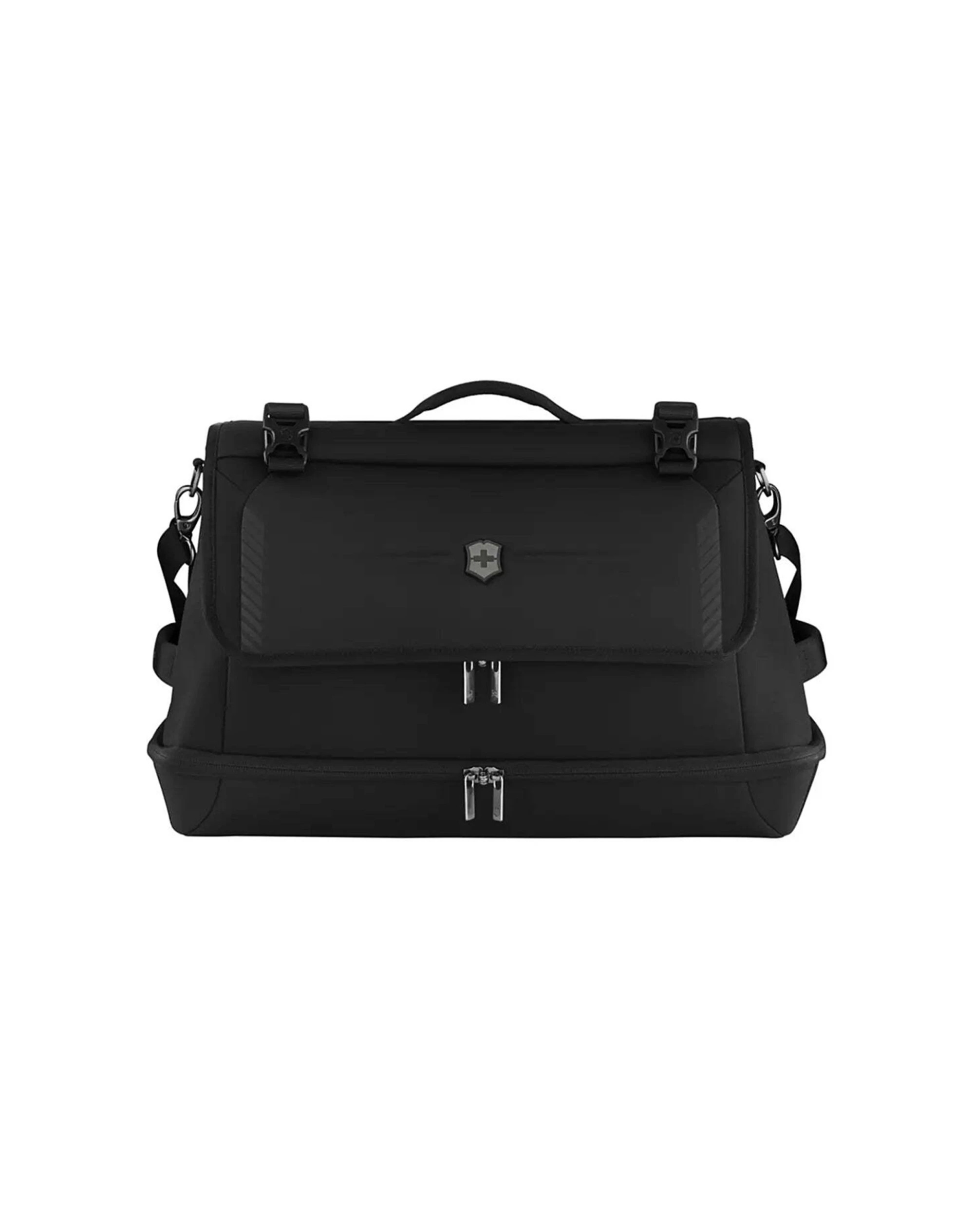 3 Victorinox Crosslight Duffel Zippered Bottom Compartment Vacuum Insulated - Black, 3 of 9