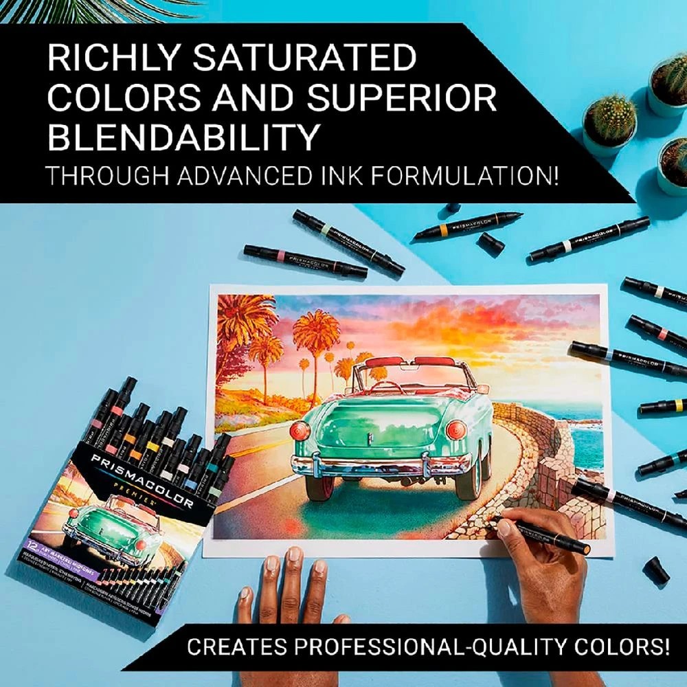 5 Prismacolor Art Markers  Premier 12 Pack, 5 of 6