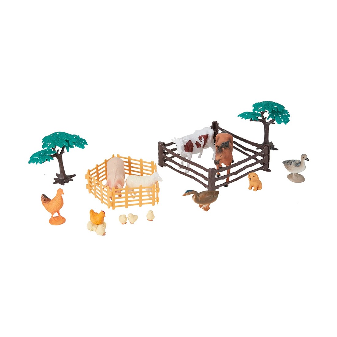 1 60 Piece Farm Animals Adventure Set, 1 of 4