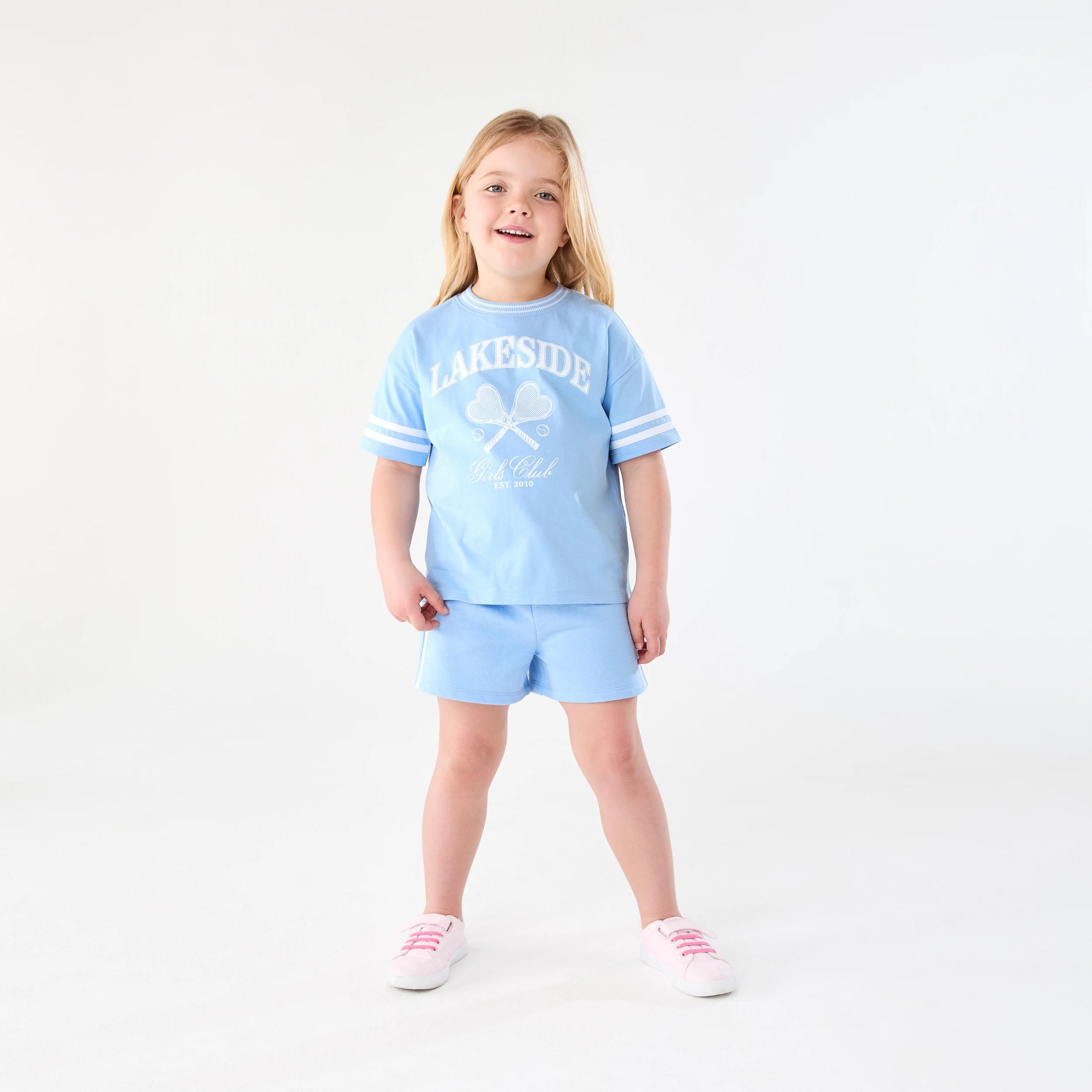 5 Sporty Shorts Bell Blue, 5 of 6