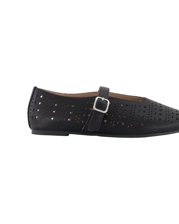 Laser Cut Ballet Flats