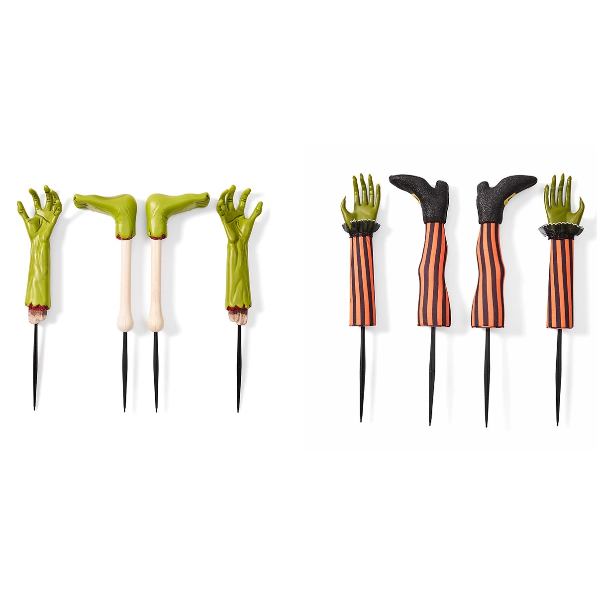 3 4 Piece Hands and Feet Groundbreaker Stakes - Assorted, 3 of 10