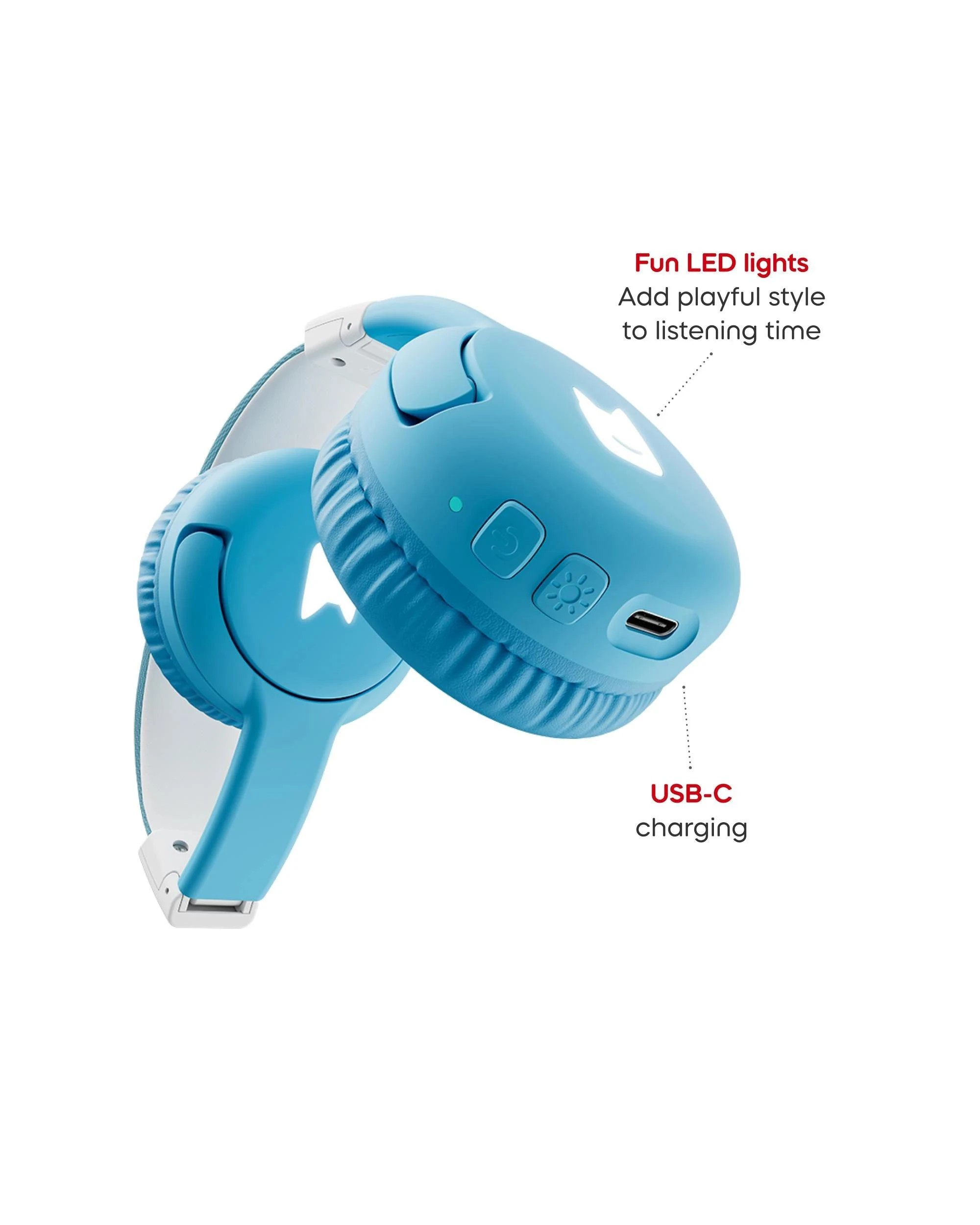 6 Tonies - Bluetooth Headphones - Sky - Blue, 6 of 7