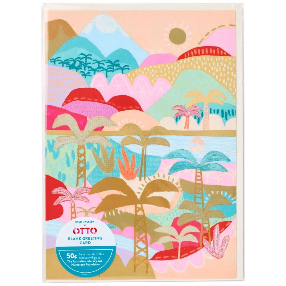 1 Otto Rach Jackson Card Mountains, 1 of 4