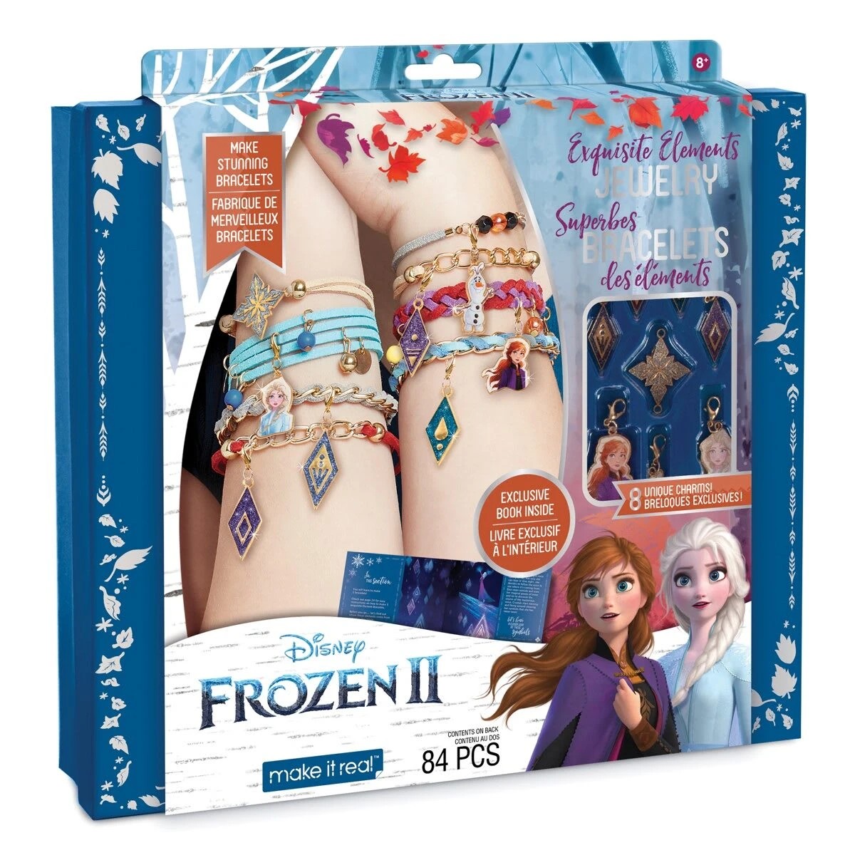 1 84 Piece Make It Real Disney Frozen II Bracelet Set, 1 of 5