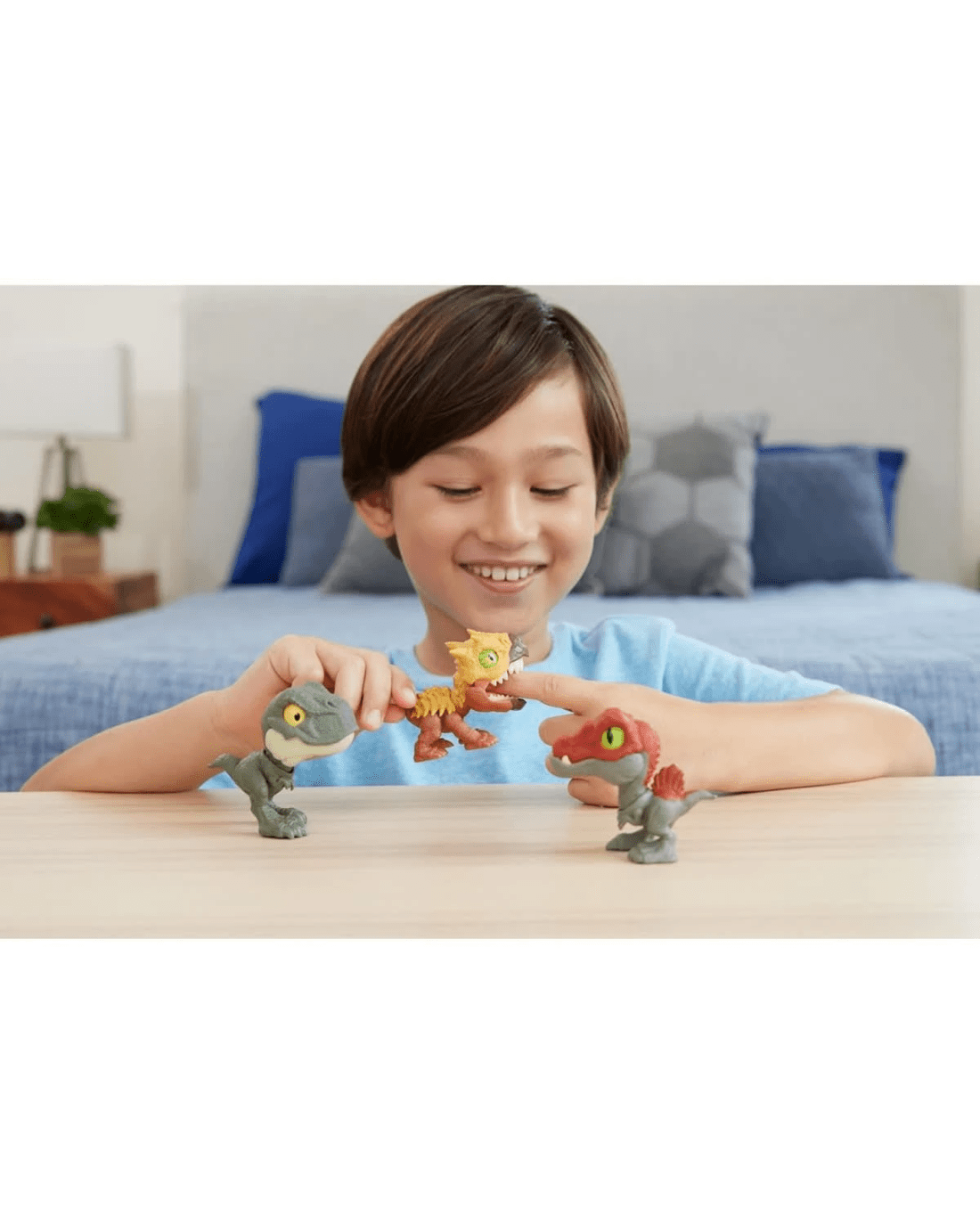 7 Jurassic World Mighty Little Biters Dinosaur Action Figure - Assorted, 7 of 7