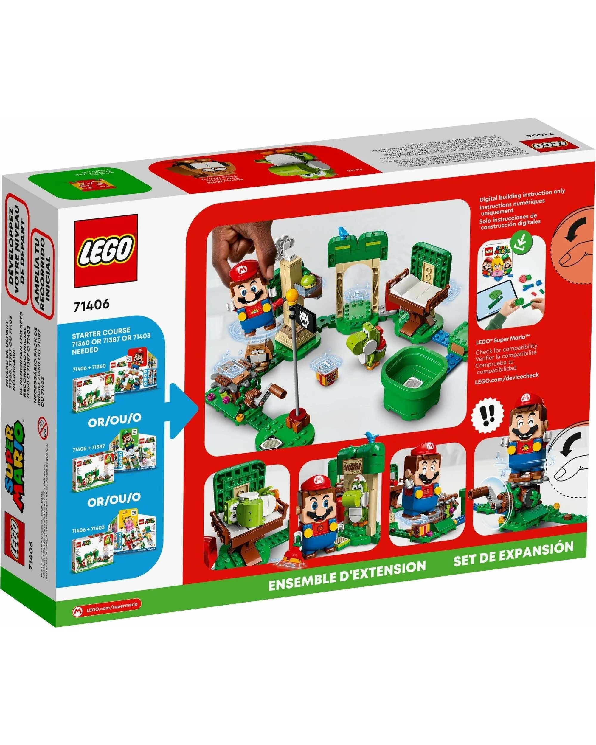 4 LEGO Super Mario Series 71406 Yoshi's Gift House, 4 of 5