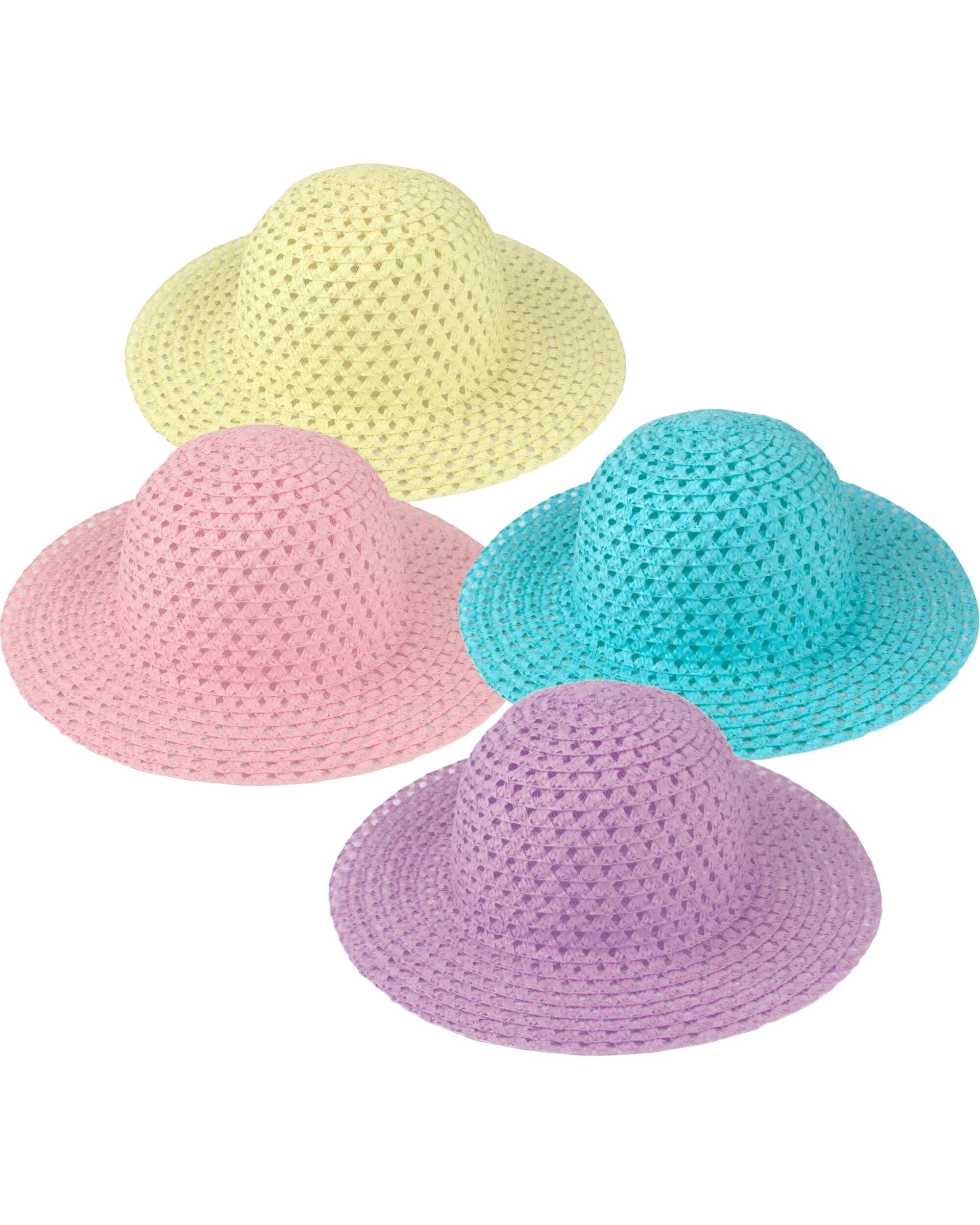 1 Design Group Girls Pastel Hat Assorted - One Size, 1 of 1
