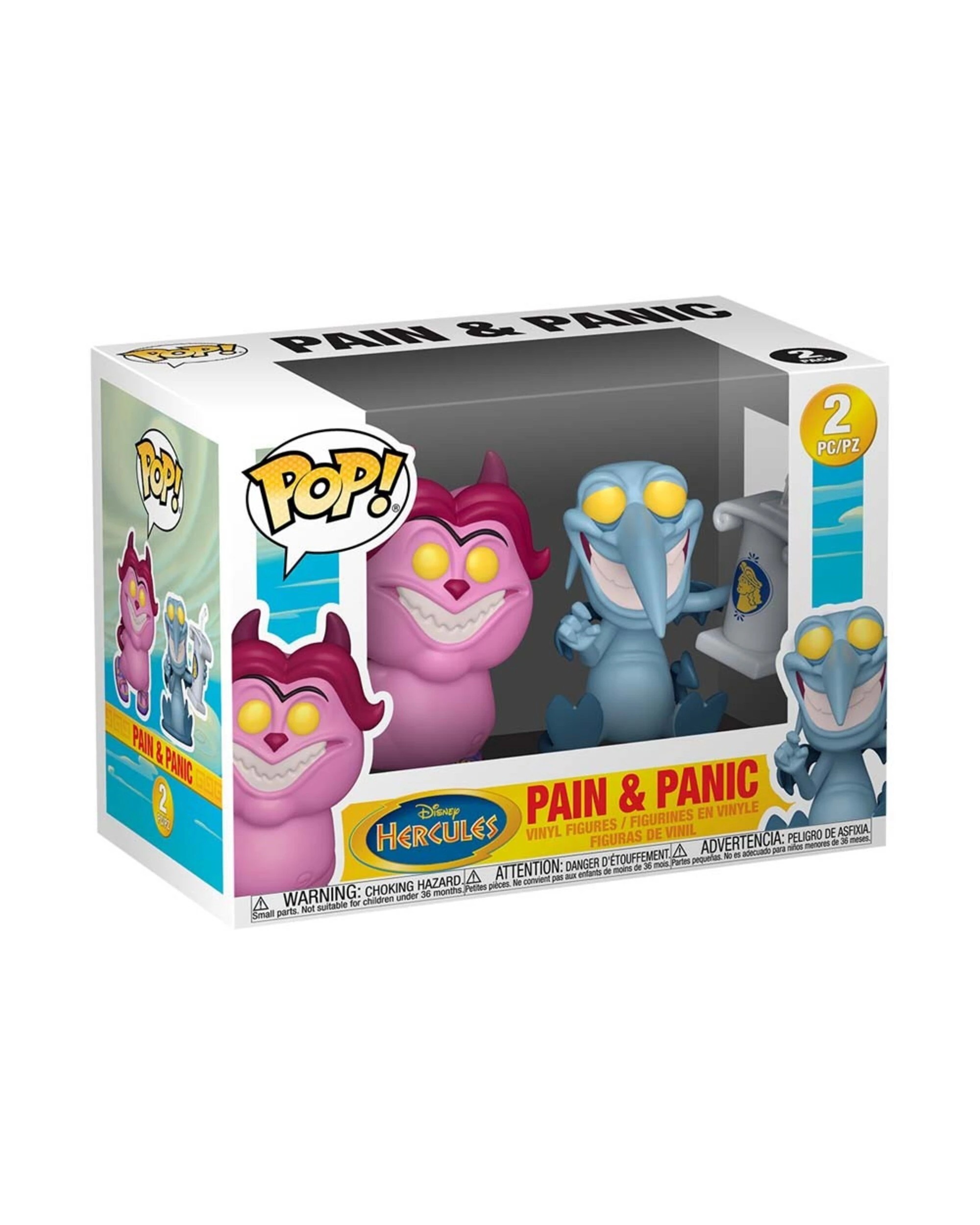 2 Disney - Hercules - Pain & Panic Pop! Vinyl Figure 2-Pack, 2 of 2