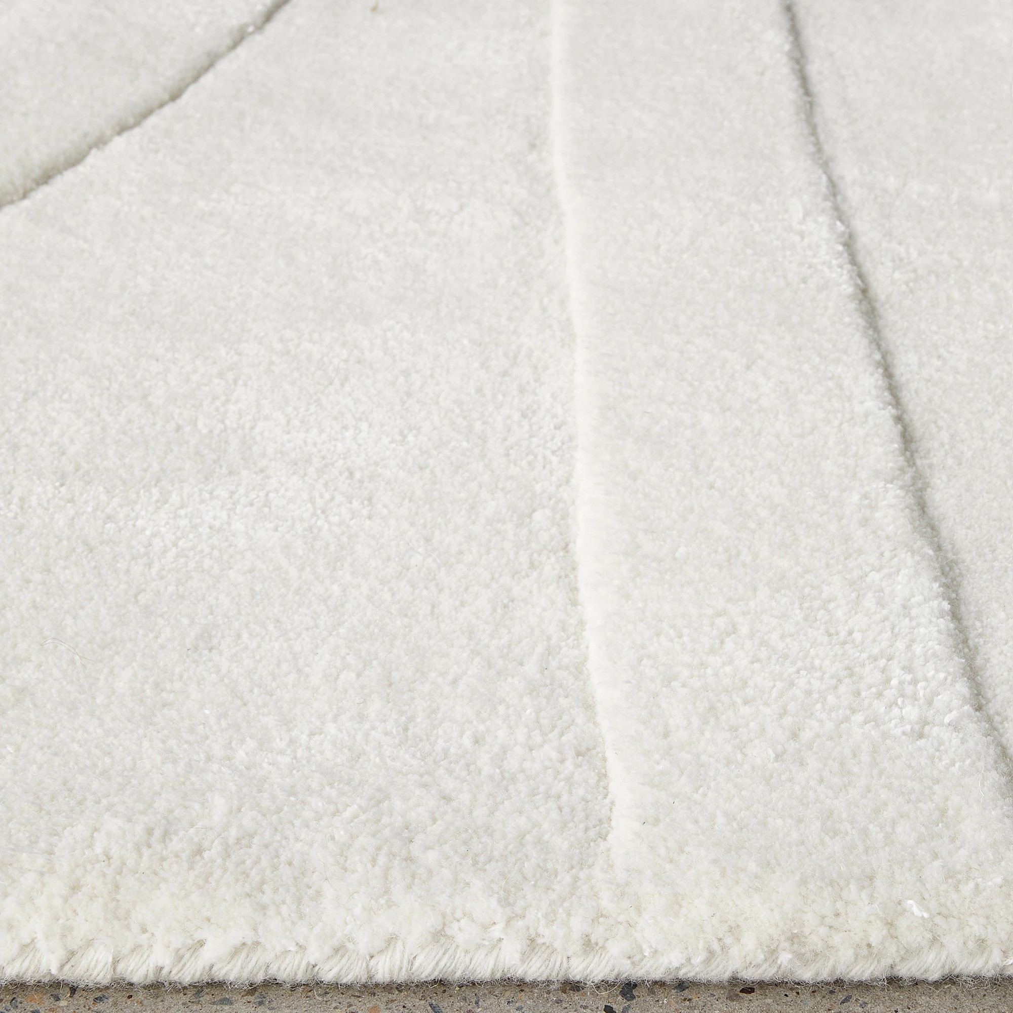 7 Common Ground Rugs Lumina Trail 225x155cm - Medium Wool & Cotton Rug - Natural, 7 of 7