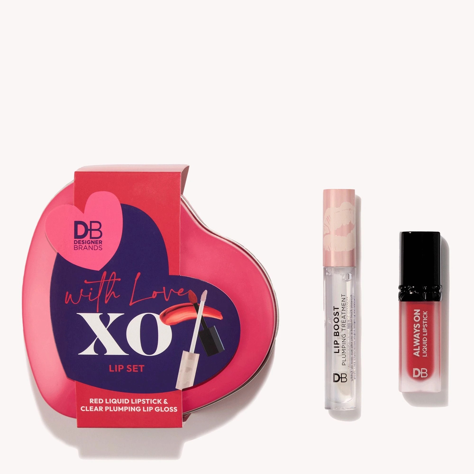 1 DB Designer Brands With Love XO Lip Set - Idol, 1 of 3