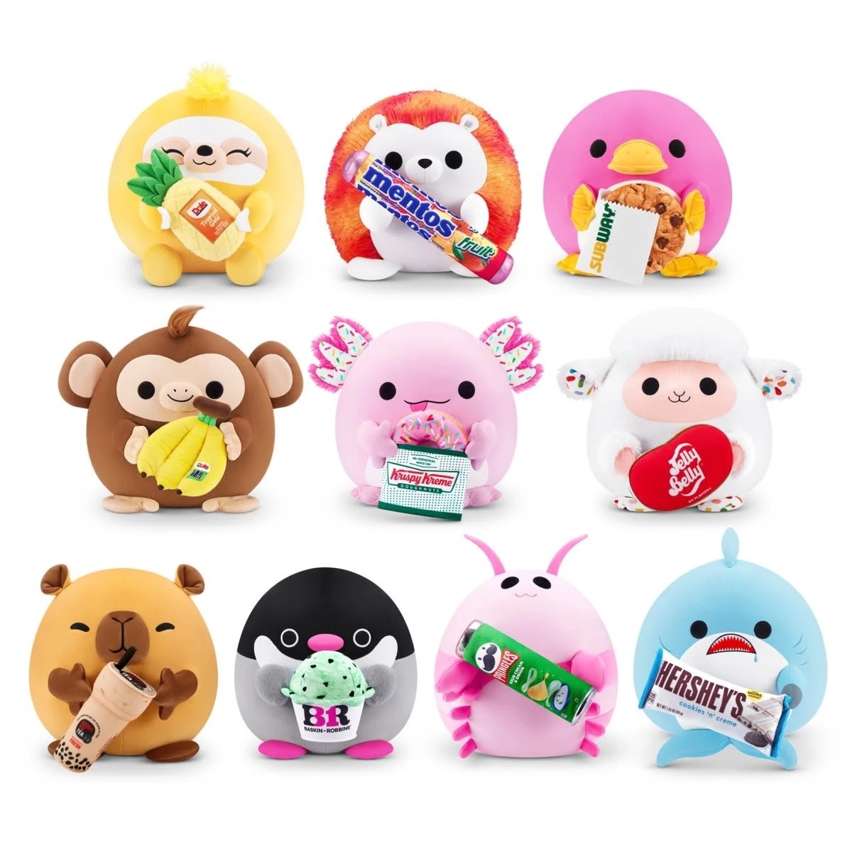 1 41cm Zuru Snackle Series 2 Plush Toy with Snack - Assorted, 1 of 10