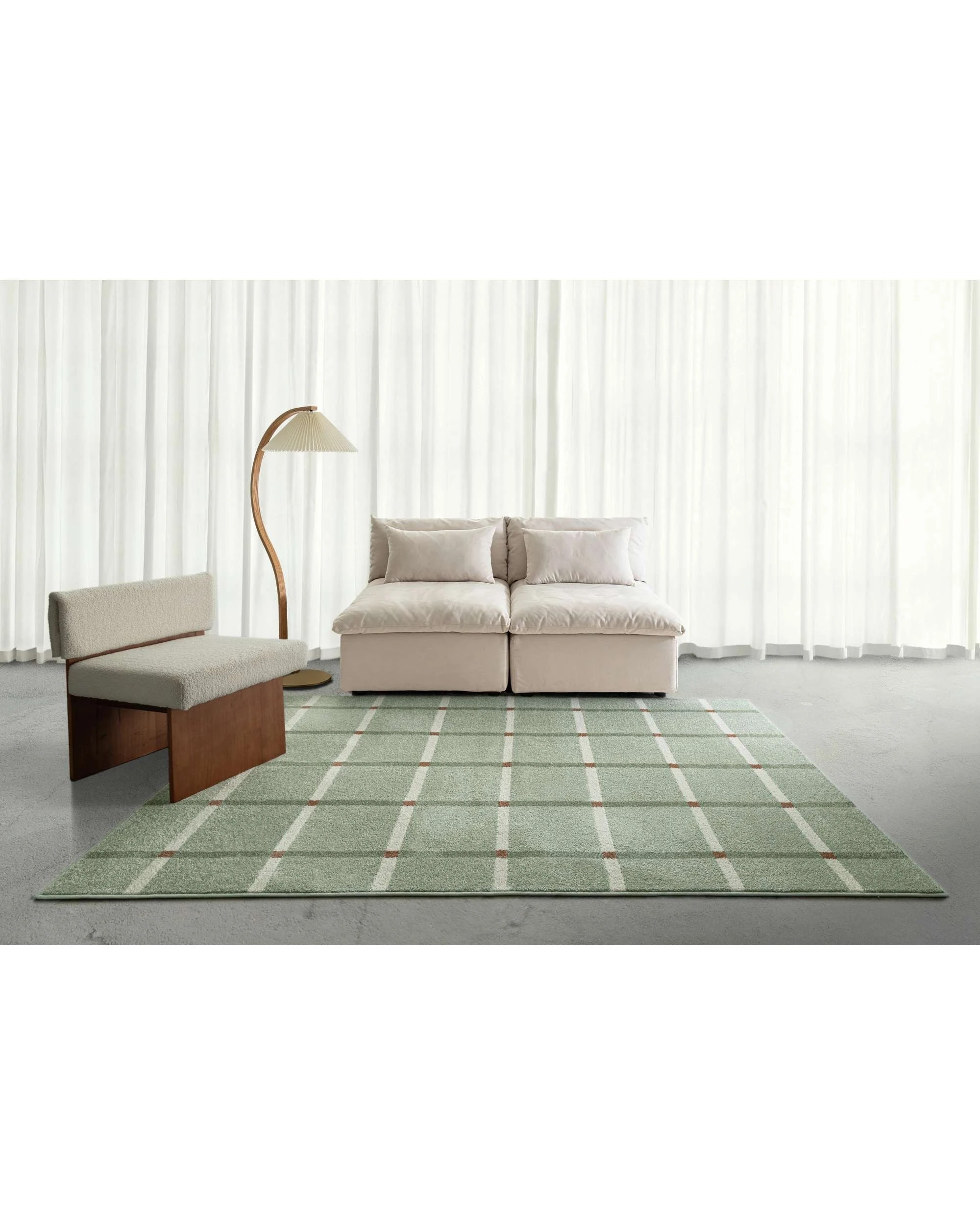 2 Loopsie Tongariro Sage Rug-330cm x 240cm - Green, 2 of 8
