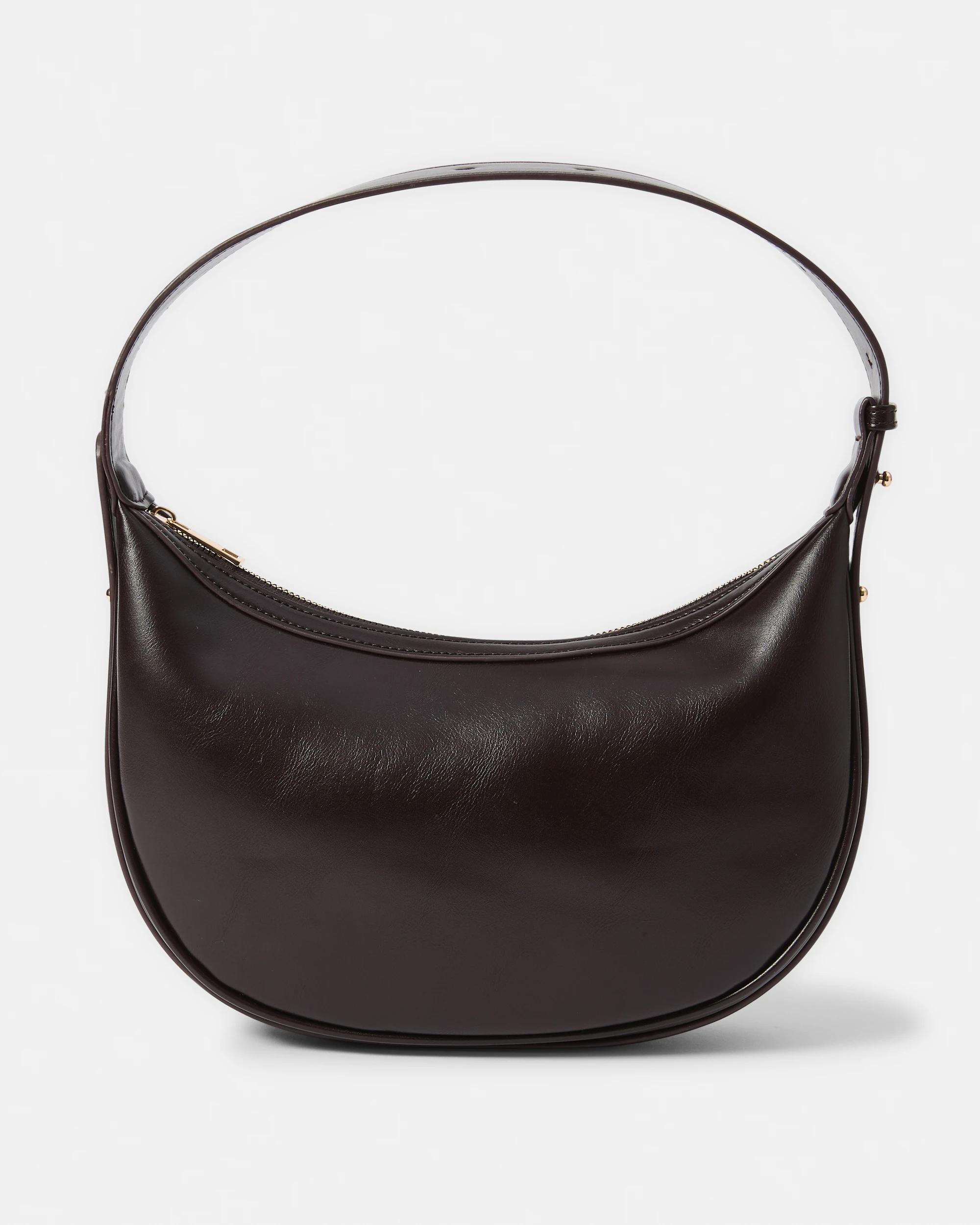 2 Everyday Crescent Crossbody Bag Deep Fudge, 2 of 6