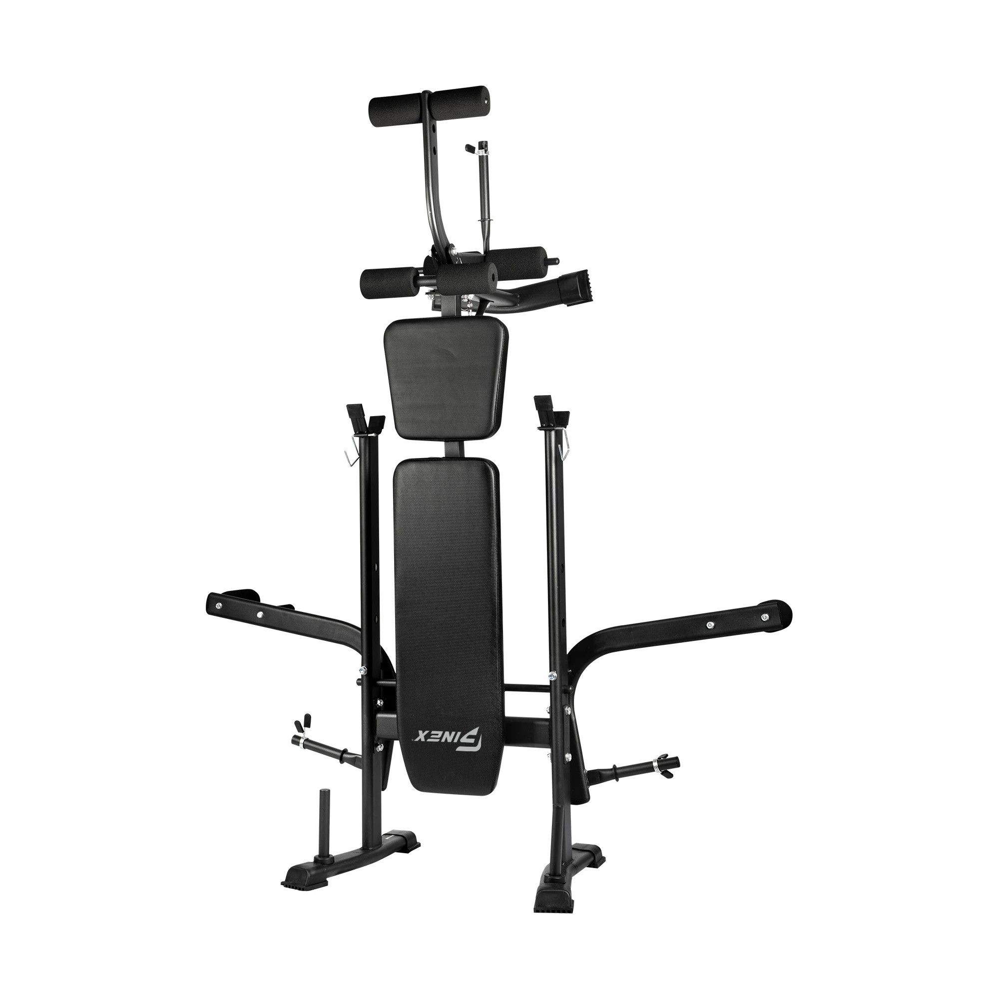 6 Finex Weight Bench Press 8 In 1 Multi-Station - Black, 6 of 8