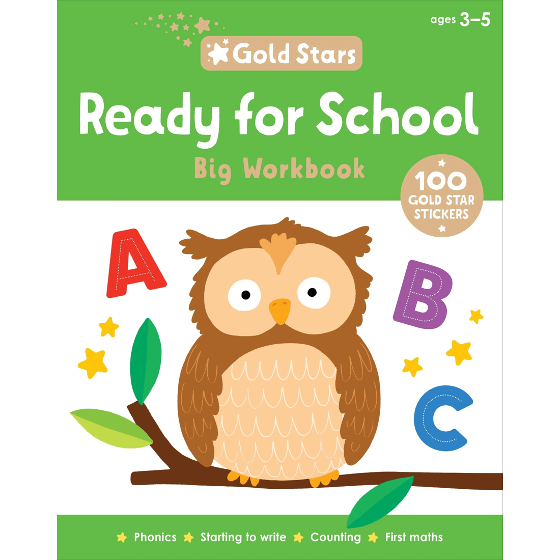 1 Gold Stars Big Workbook: Ready for School - Book, 1 of 1