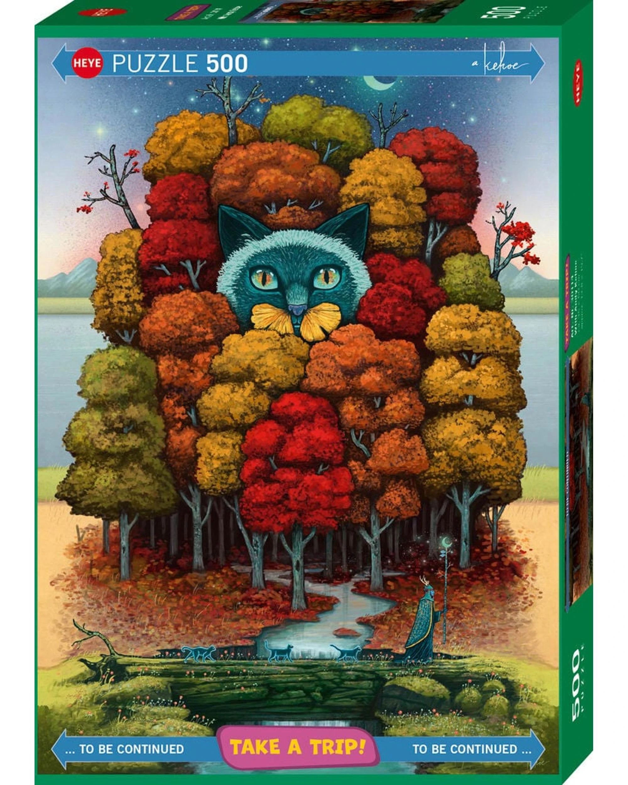 1 Heye Kenoe Take a Trip! 500 Piece Puzzle, 1 of 1