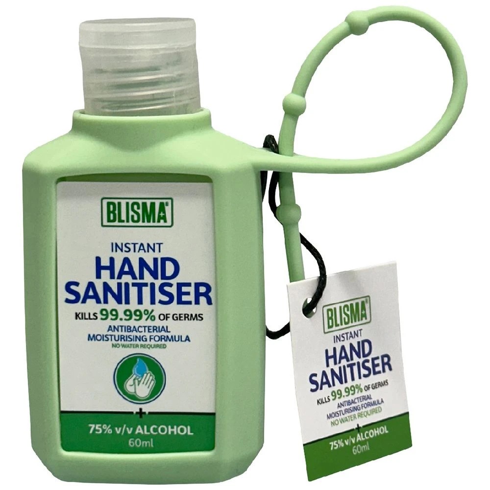 1 Blisma Antibacterial Instant Hand Sanitiser 60mL Green, 1 of 1