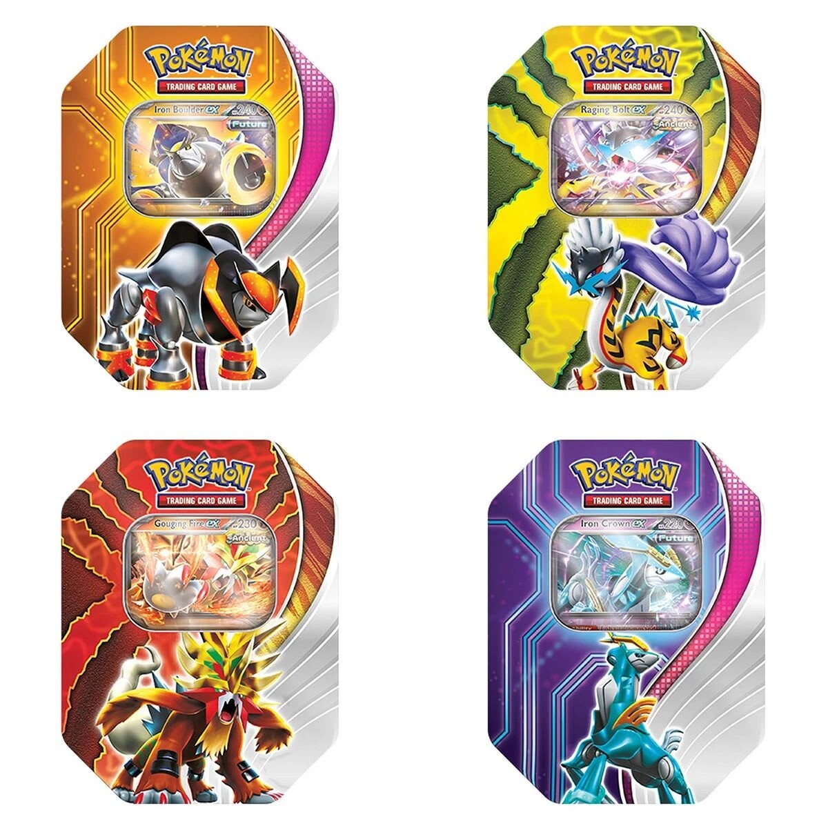 1 Pokemon Trading Card Game: Paradox Destinies Tin - Assorted, 1 of 10