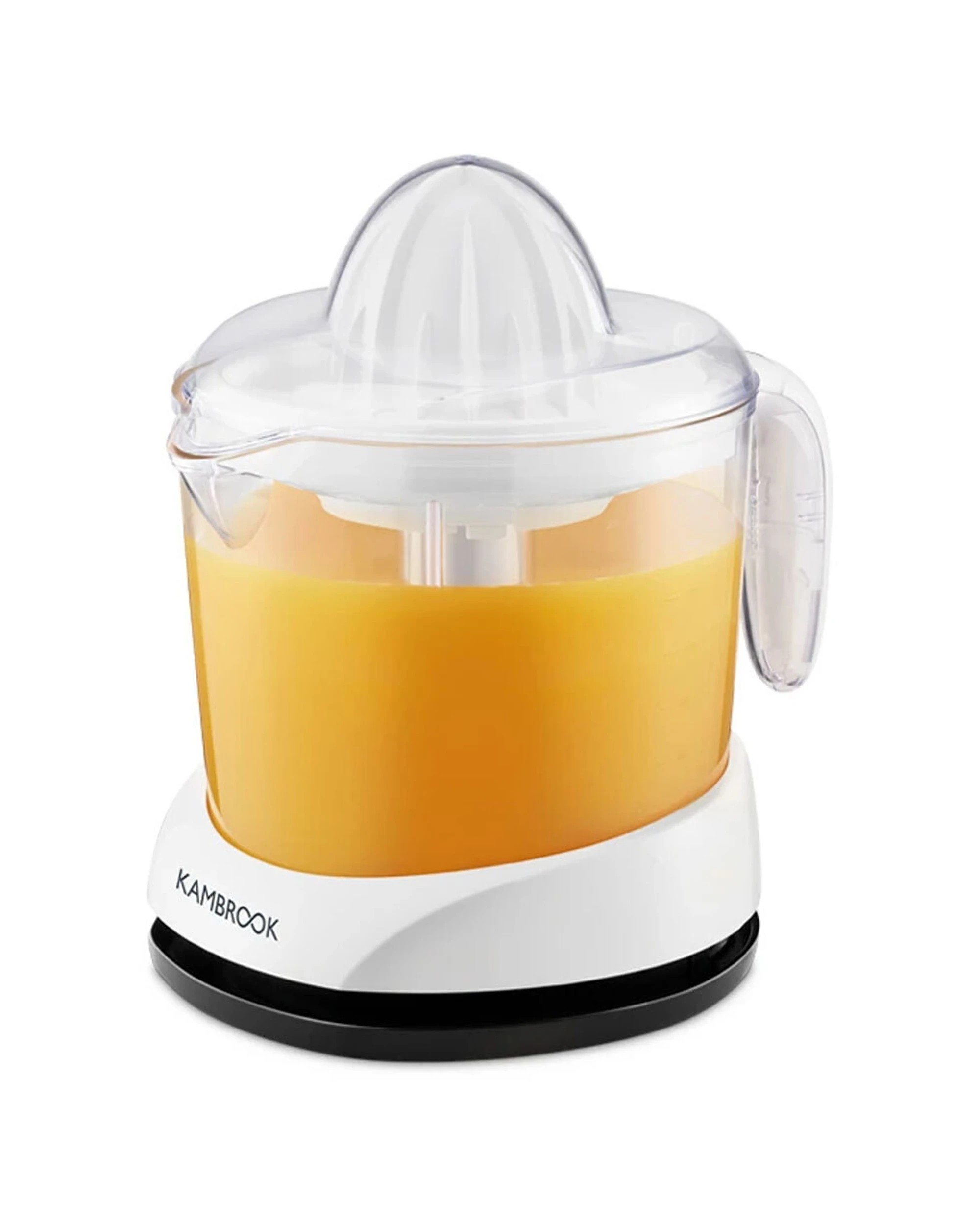 1 Kambrook 1l Pulp Select Electric Citrus Fruits Lemon/lime/orange Press/juicer
 - White, 1 of 5