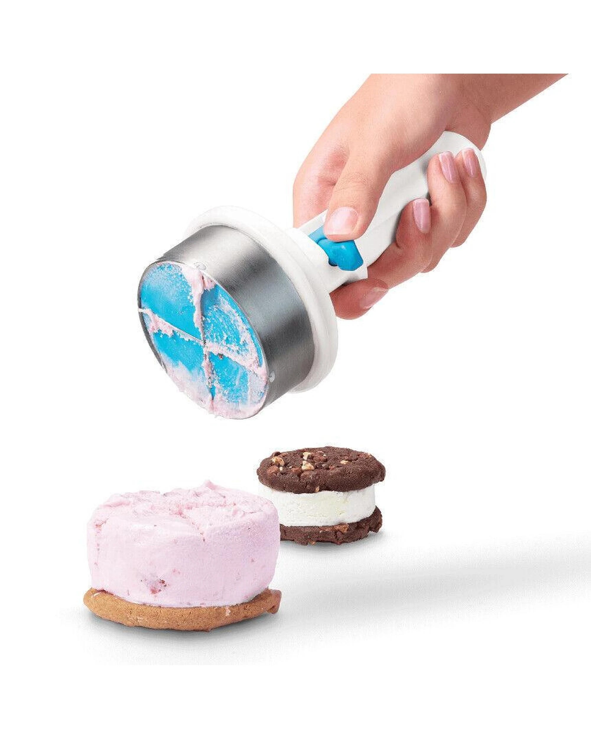 4 Dreamfarm Icepo Ice Cream Scoop Sandwich  White, 4 of 8