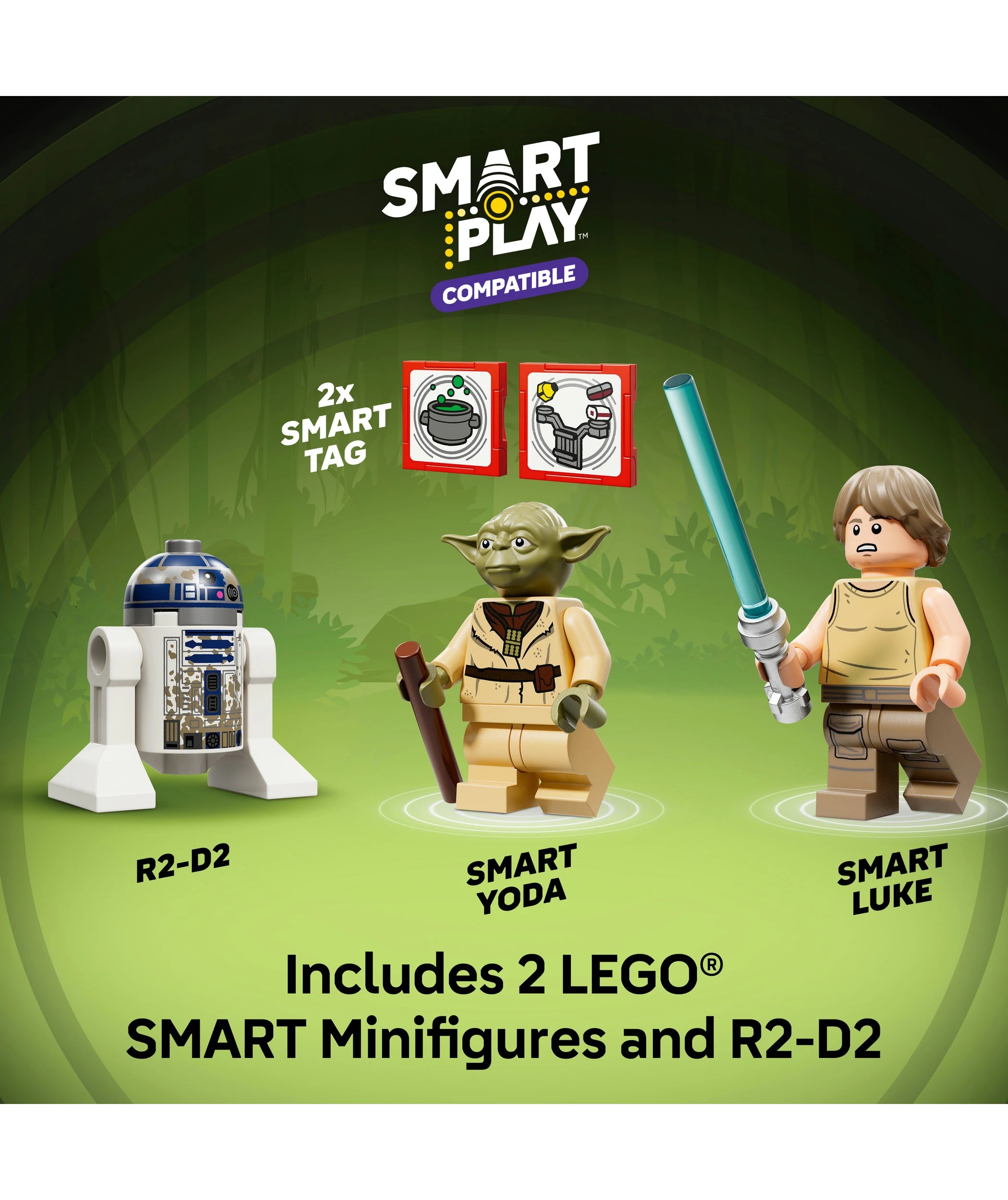 6 LEGO Star Wars SMART Play: Yoda's Hut and Jedi Training 75422, 6 of 11