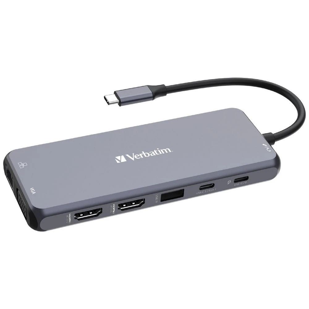 2 Verbatim 14-port USB-C Hub Grey, 2 of 6