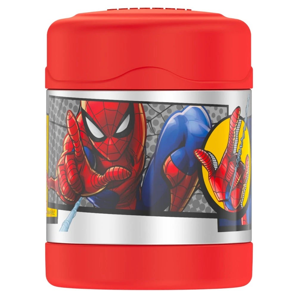 2 Thermos FUNtainer Vacuum Insulated Food Jar and Drink Bottle Set - Spiderman, 2 of 3