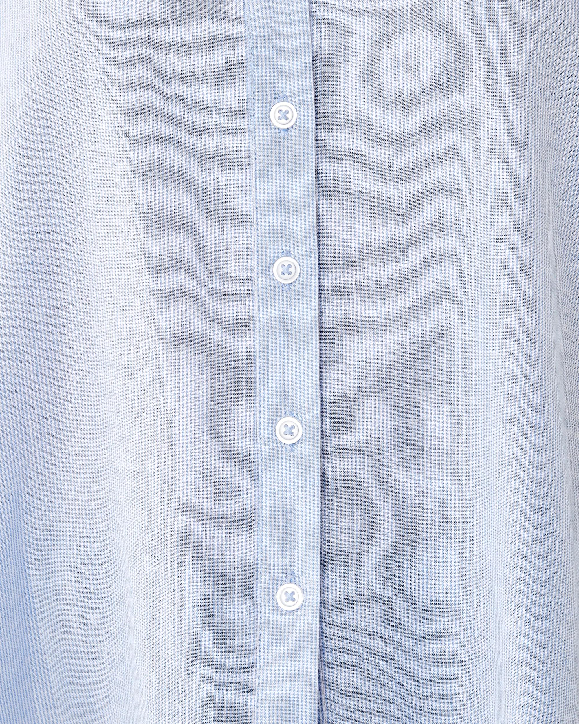 6 Long Sleeve V-Neck Dolman Shirt Bruni Blu, 6 of 8