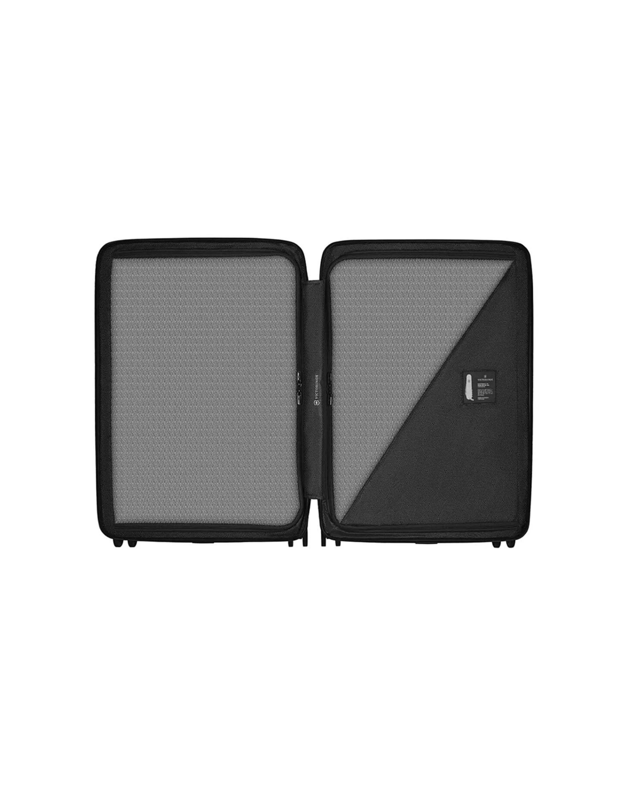 2 Victorinox Airox Large 75 cm Hardside Suitcase Made From Virgin Polycarbon - Black, 2 of 7