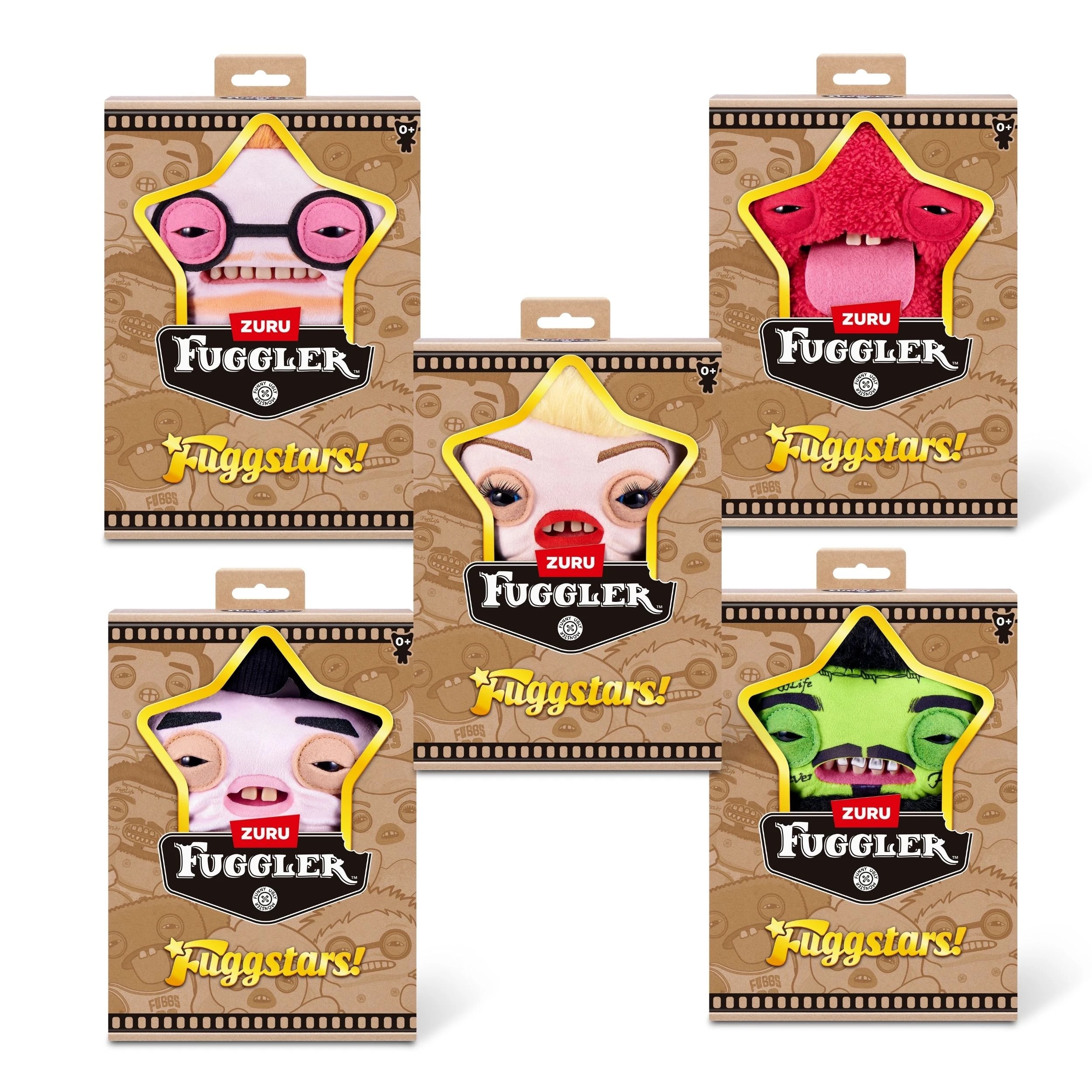 2 Zuru Fuggler Fuggstar - Assorted, 2 of 6