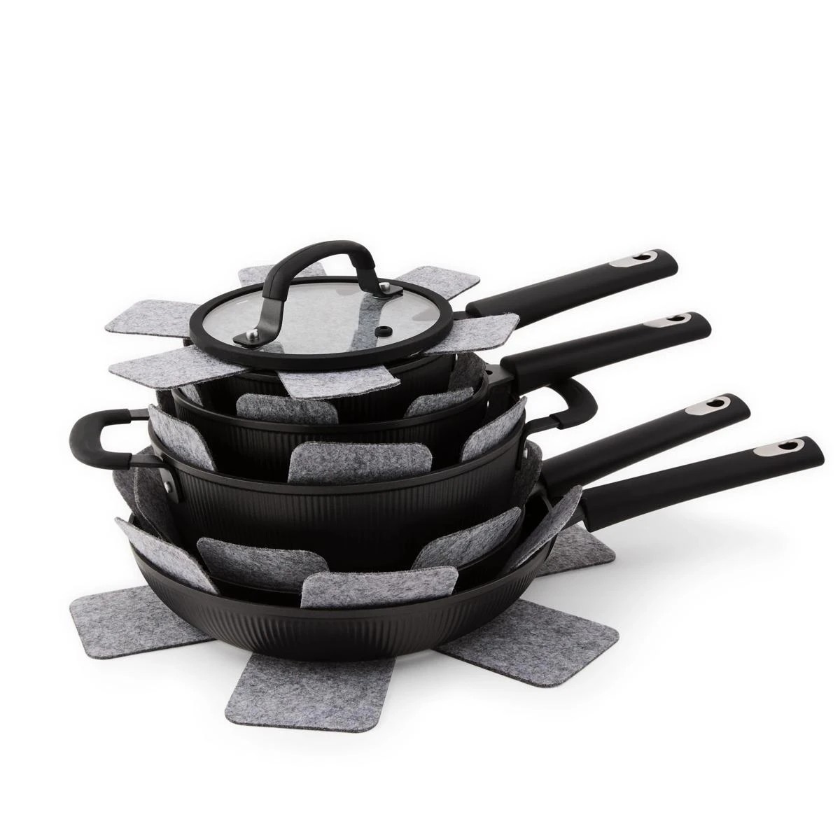 7 6 Pack Felt Pan Protectors, 7 of 9