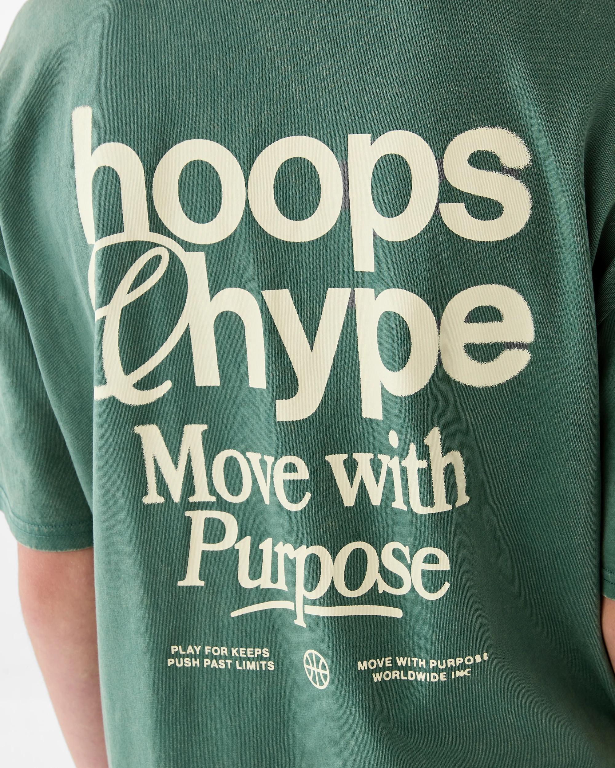 4 Short Sleeve Oversized Washed Printed T-shirt Grn Slogan, 4 of 8